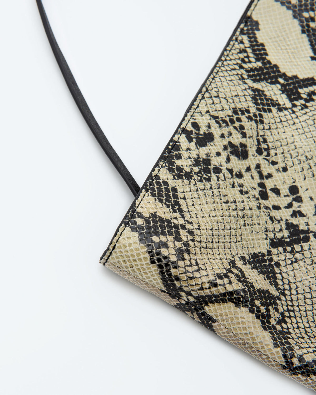 PYTHON PRINT SHOULDER BAG