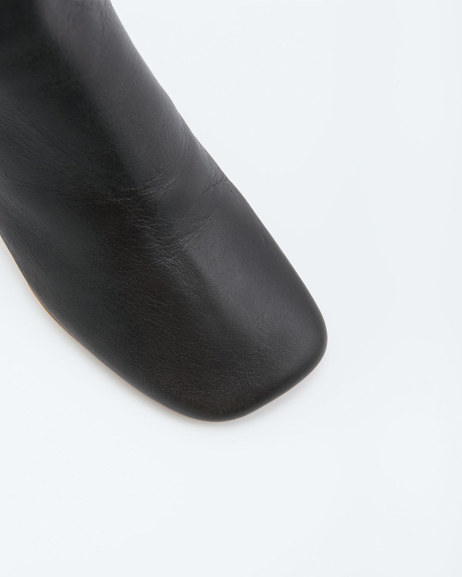 STIVALETTO ALLA CAVIGLIA IN PELLE