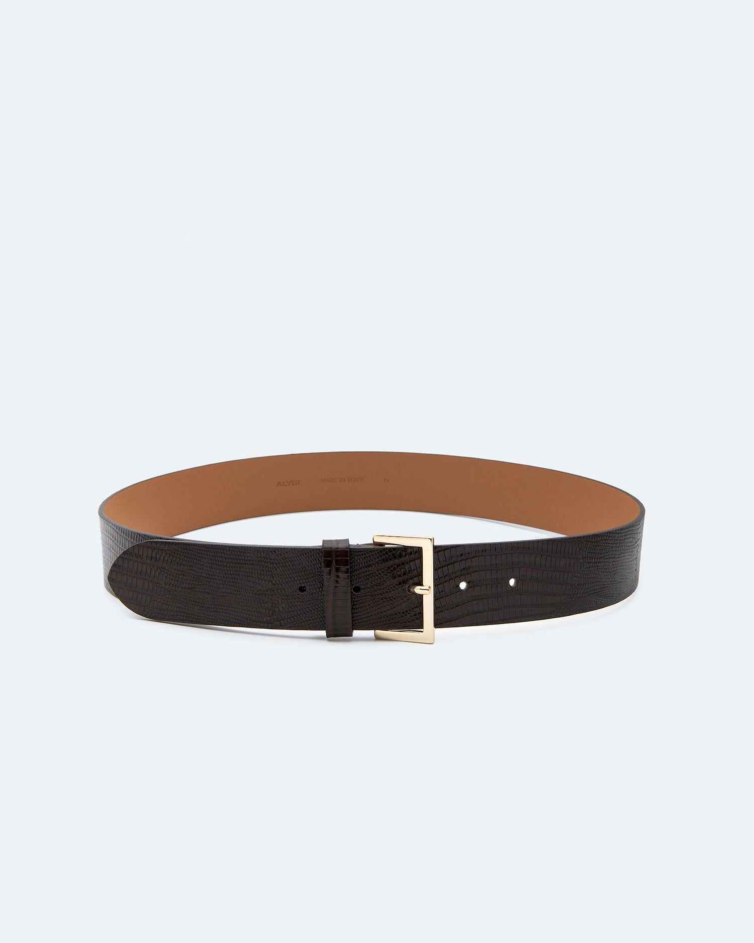 HIGH-WAIST LEATHER BELT