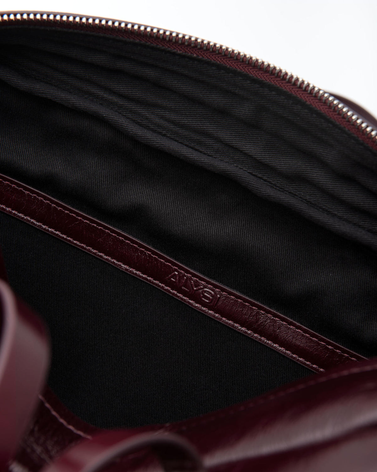 LEATHER BOWLING BAG