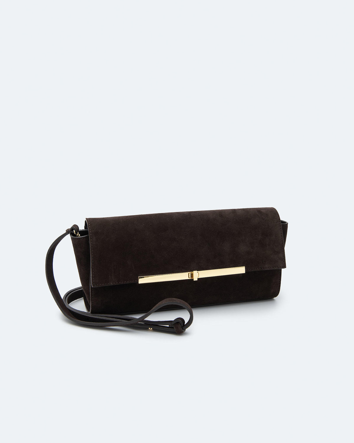 CLUTCH BAG IN SUEDE