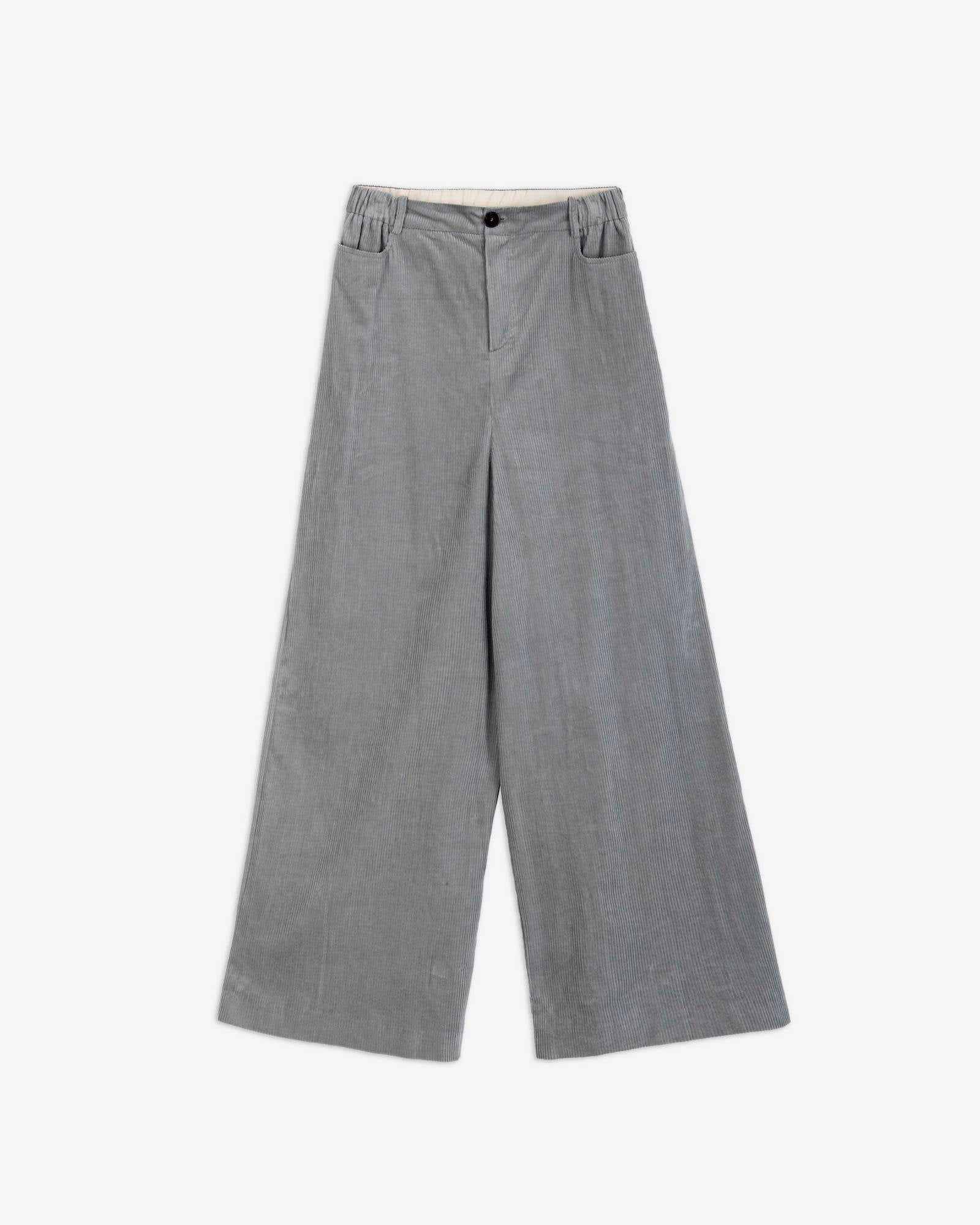 WIDE LEG CORDUROY PANTS