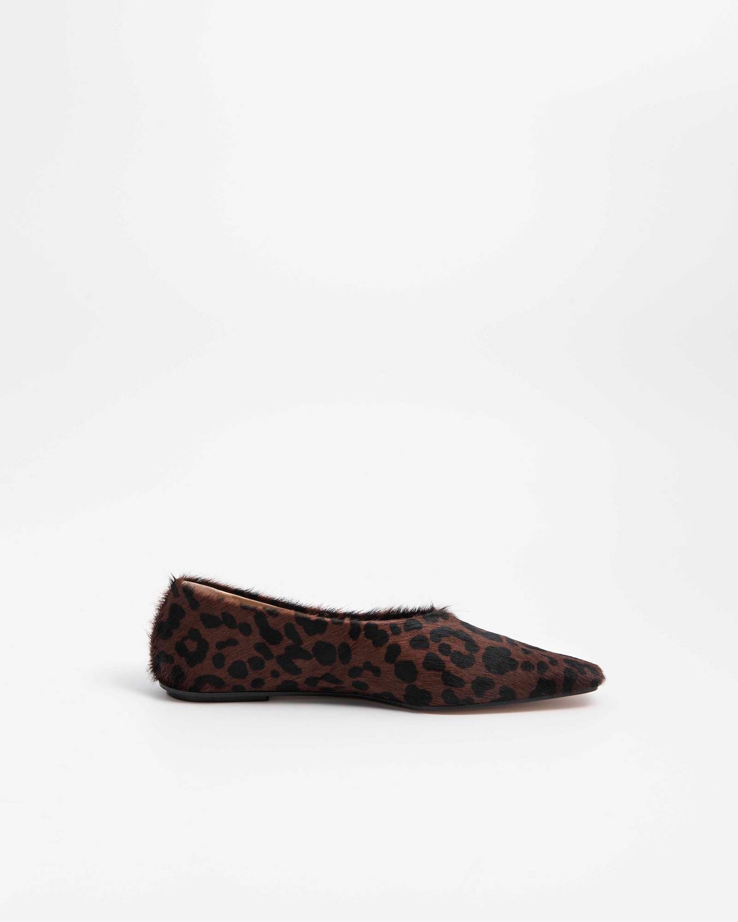 CALF LEATHER BALLERINAS