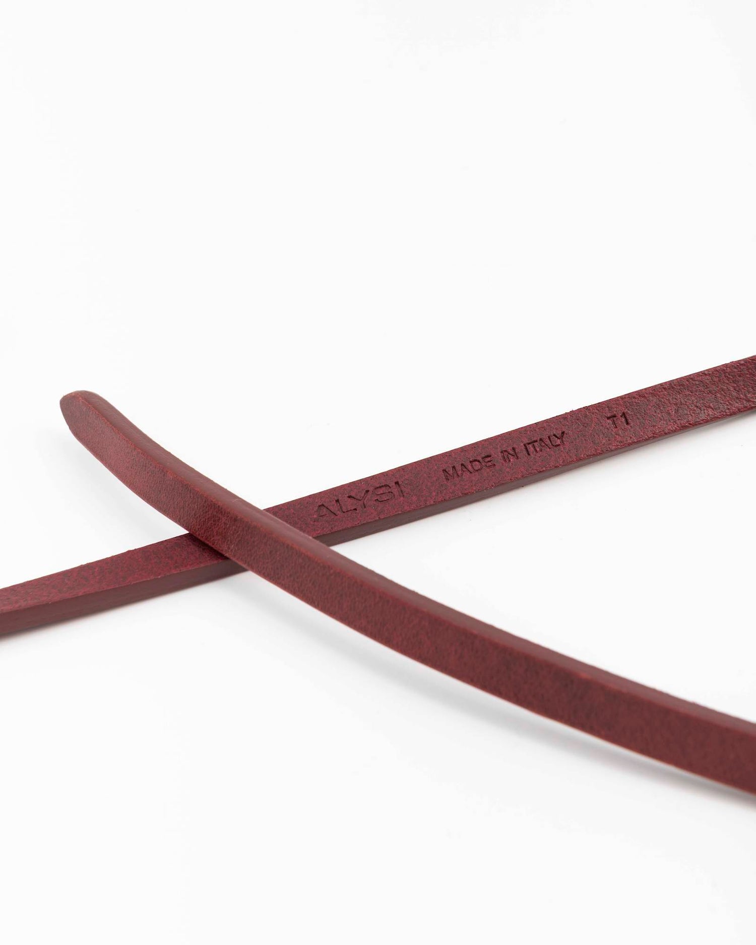 THIN LEATHER BELT