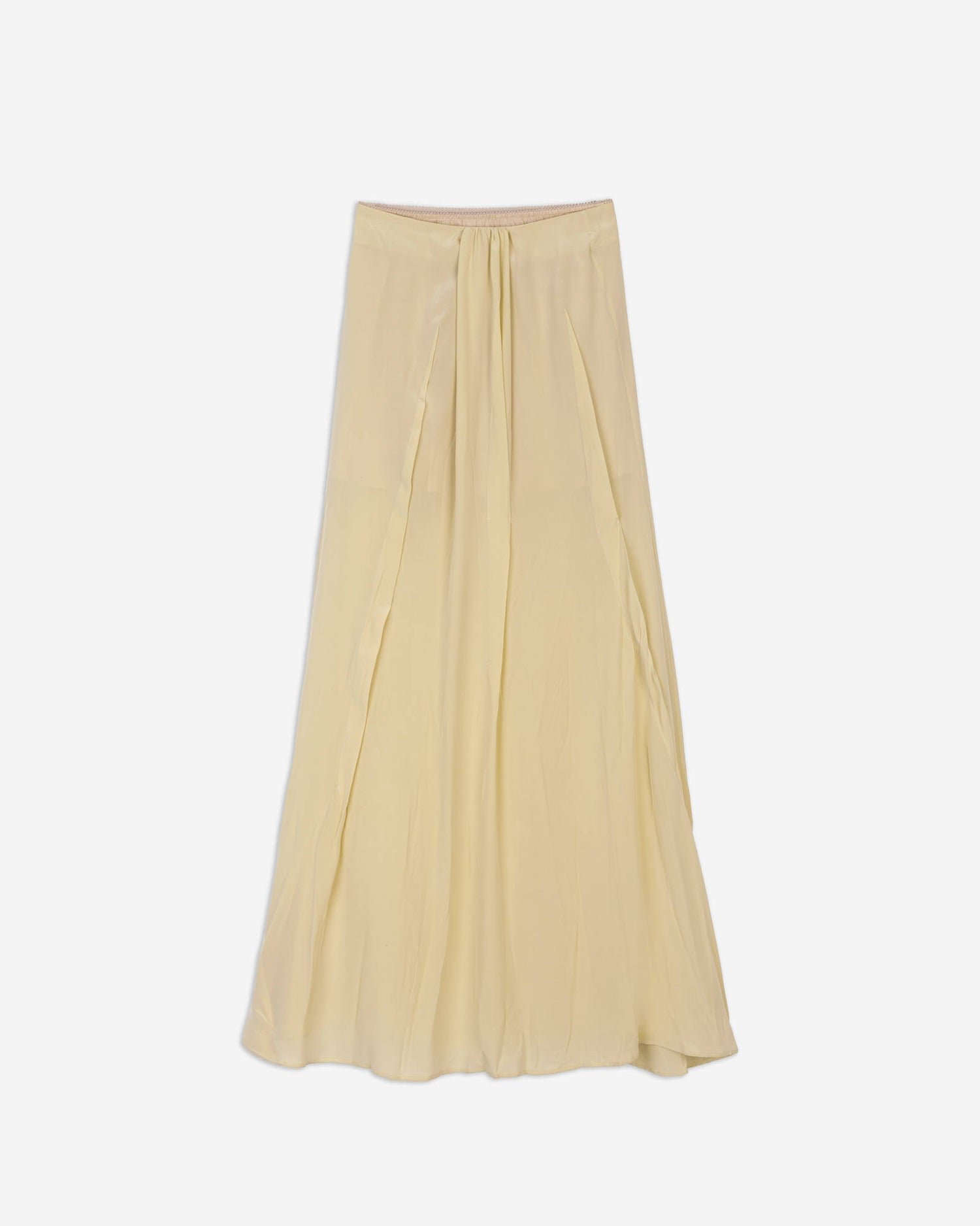 MAXI SILK SKIRT