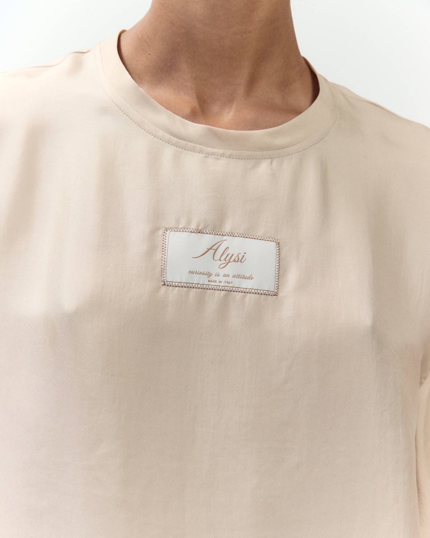 OVERSIZED TWILL BLOUSE