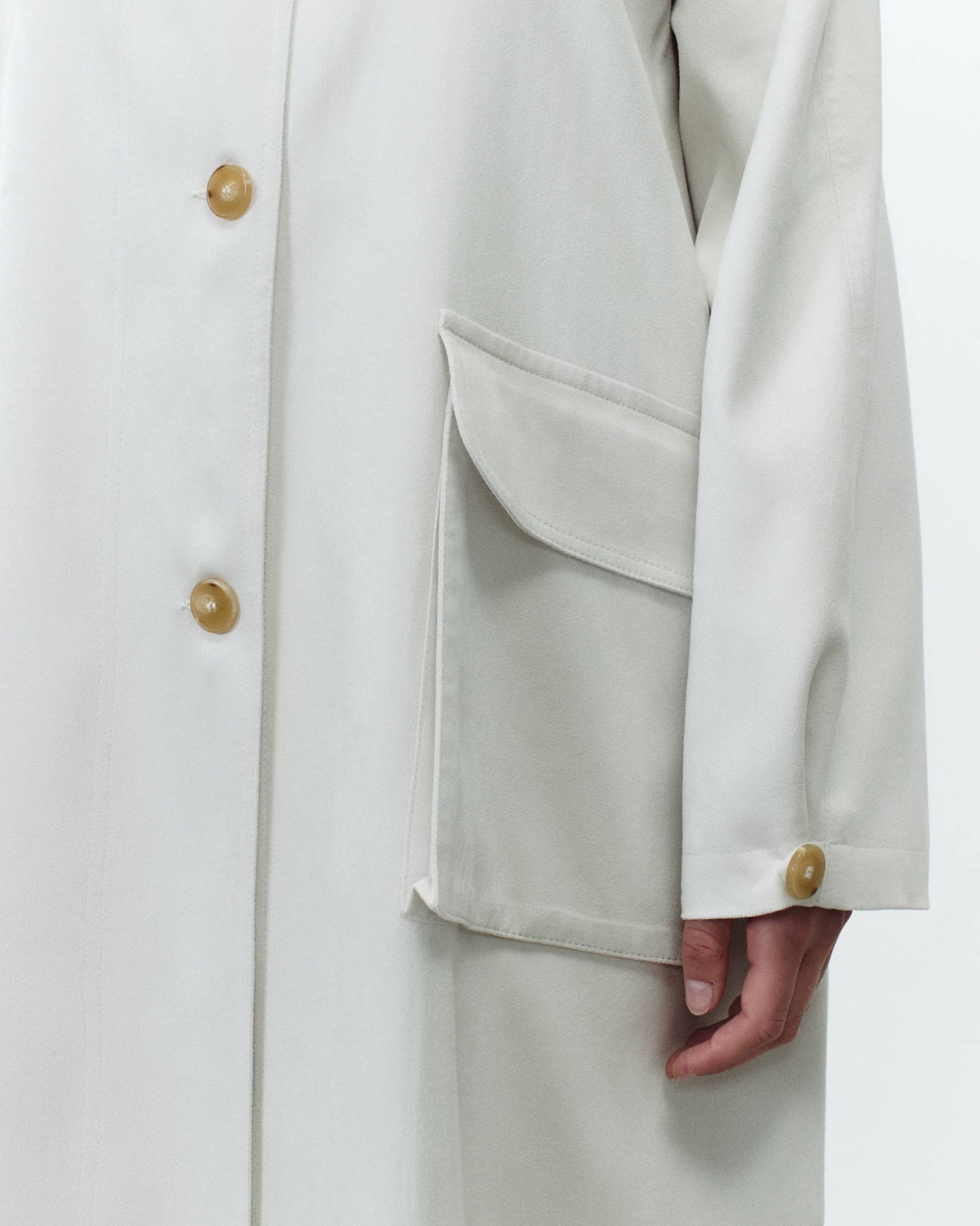 LONG DAINETTO TRENCH COAT