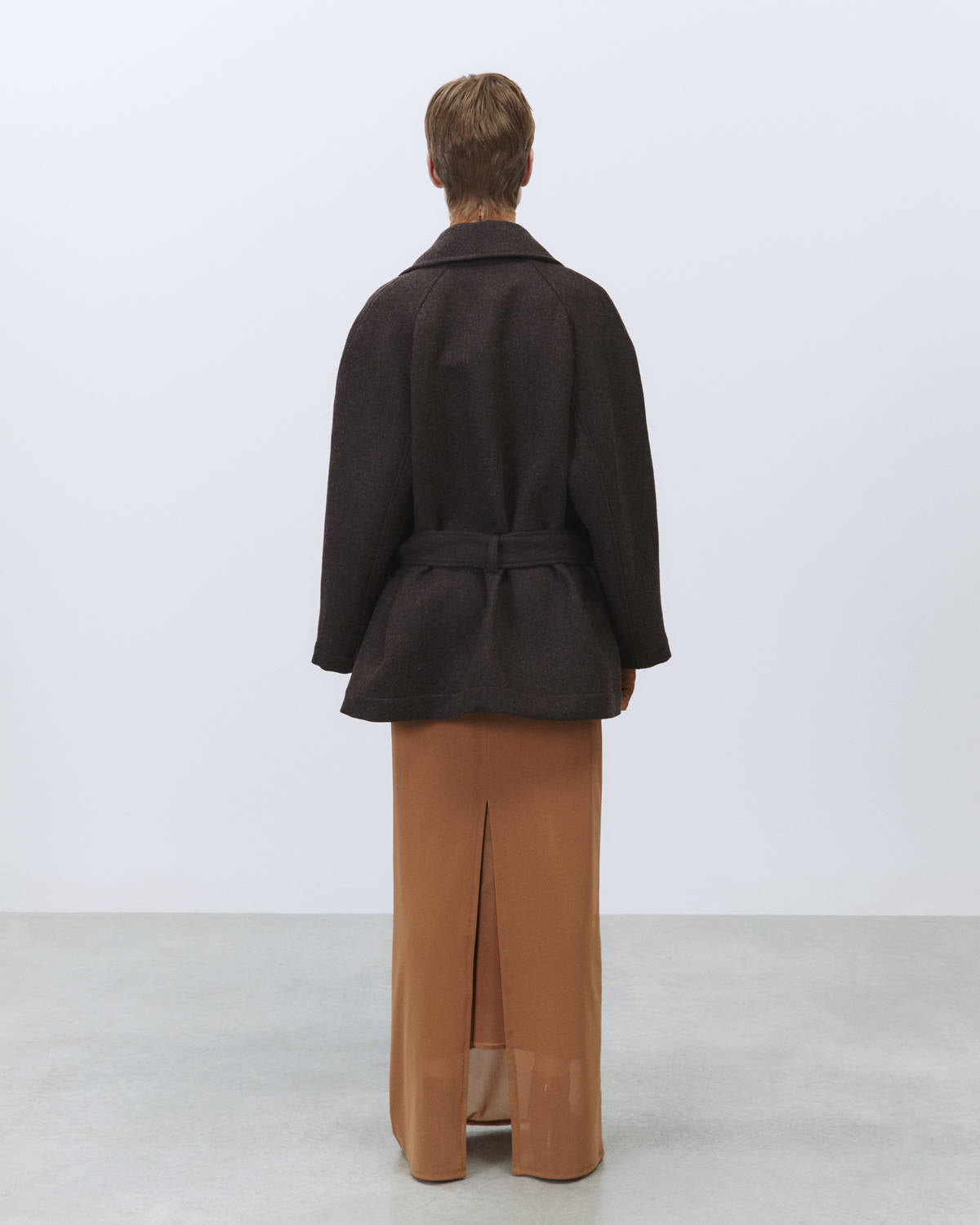 WOOL TRENCH COAT