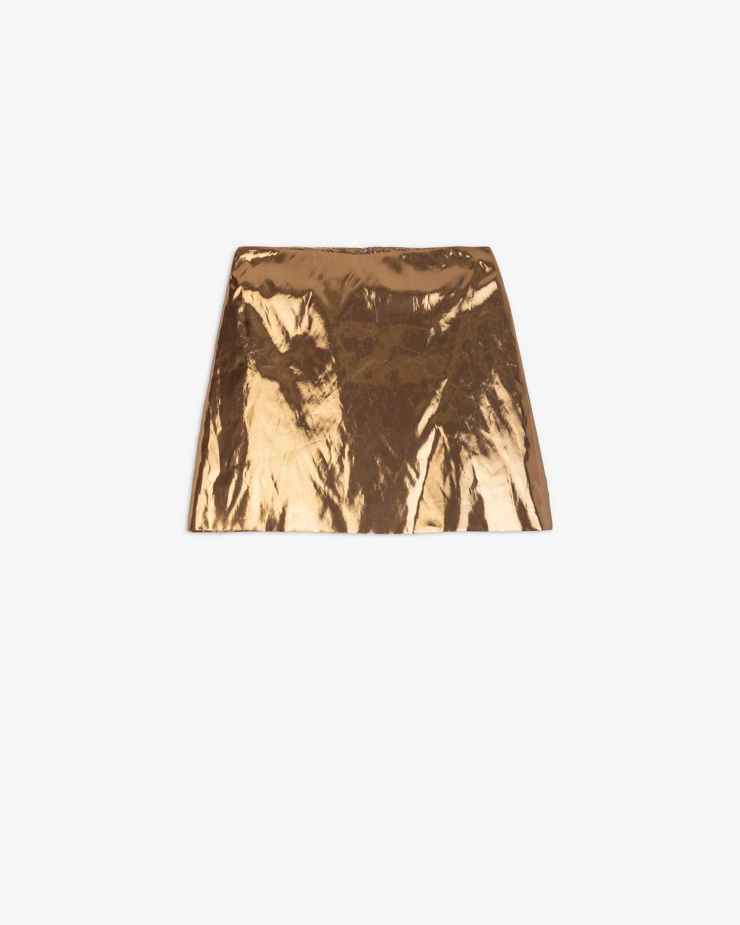 GOLD MINISKIRT