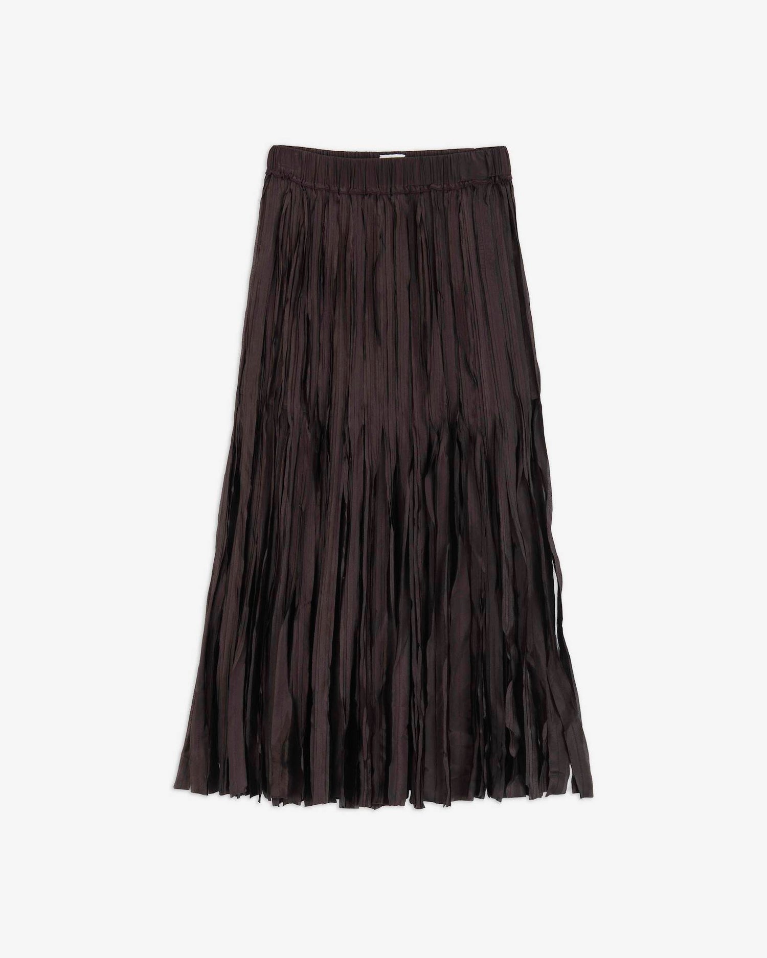 LONG FRINGED SKIRT