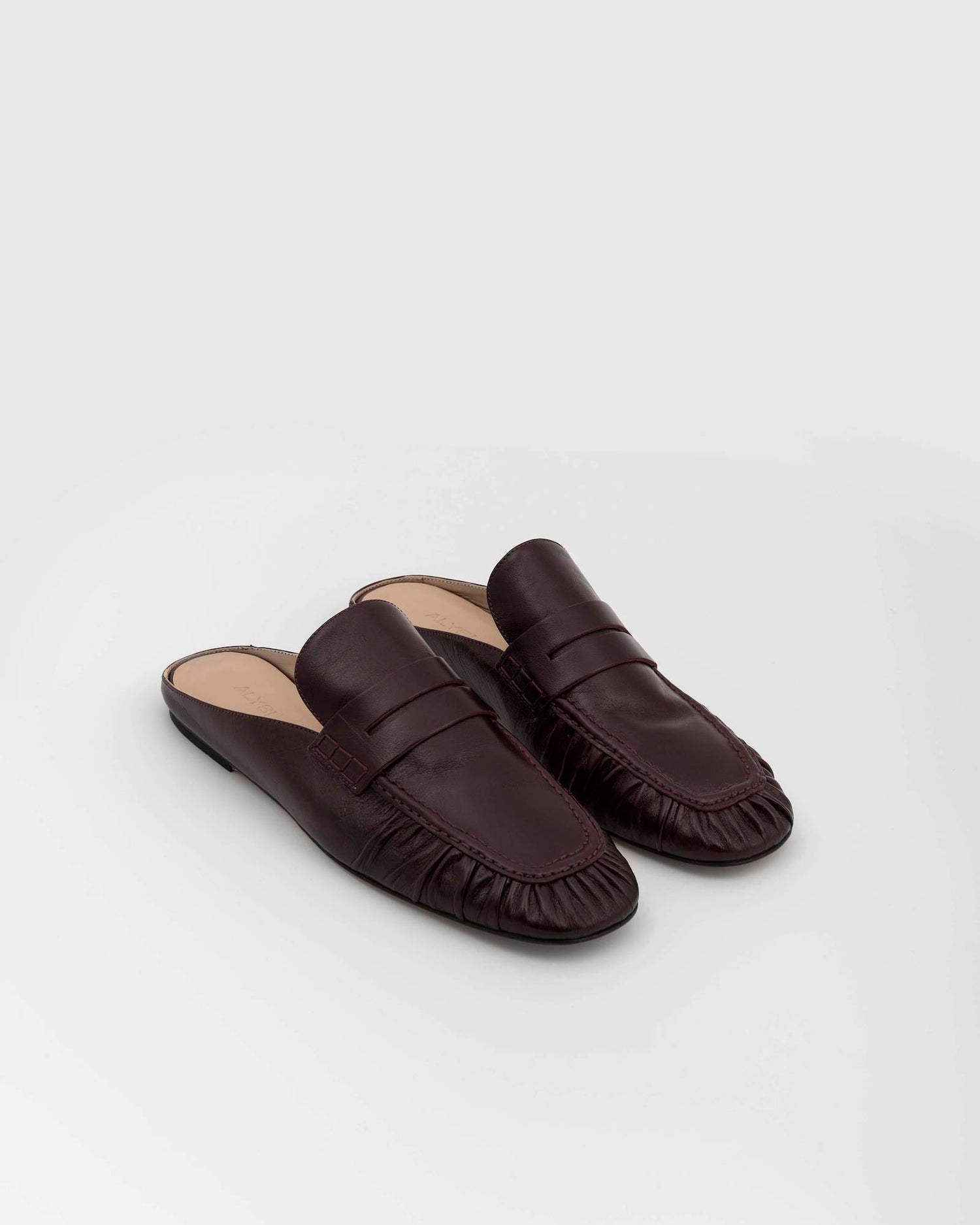 LEATHER MULE MOCCASIN