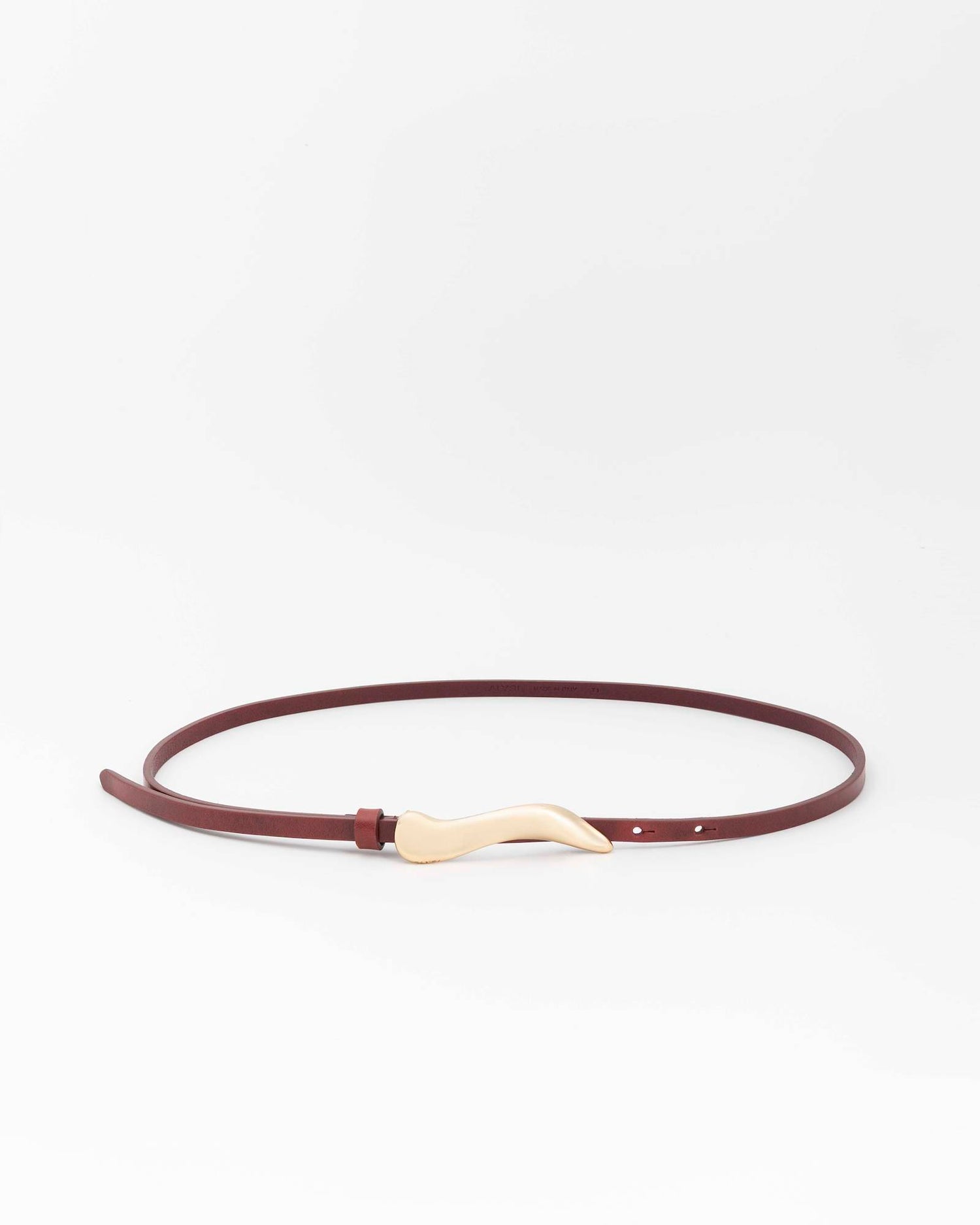 THIN LEATHER BELT