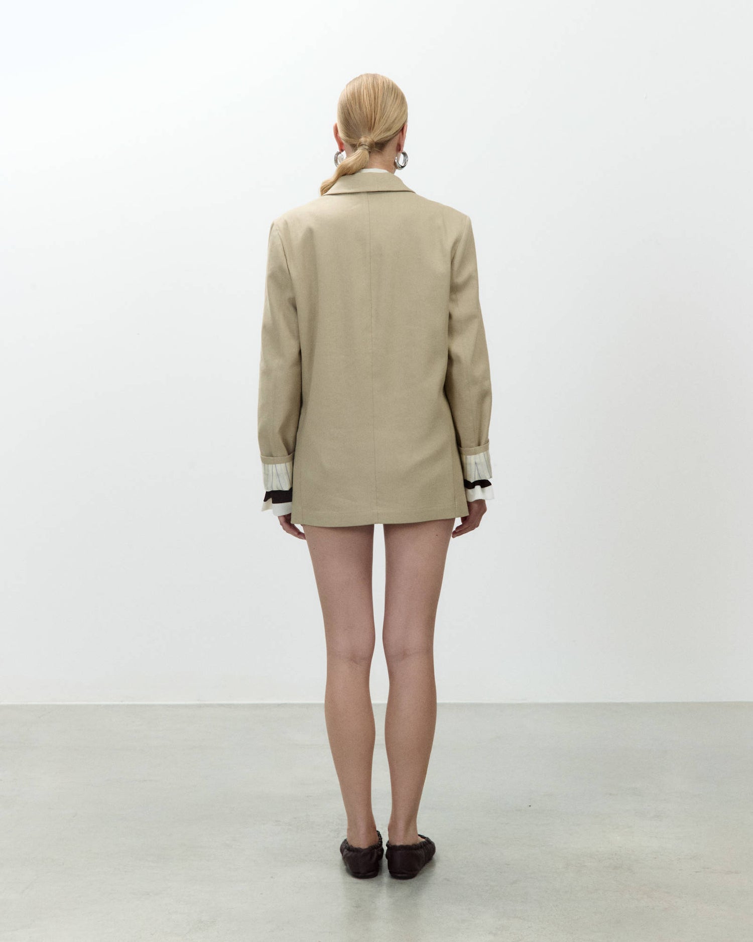 TAILORED LINEN BLAZER