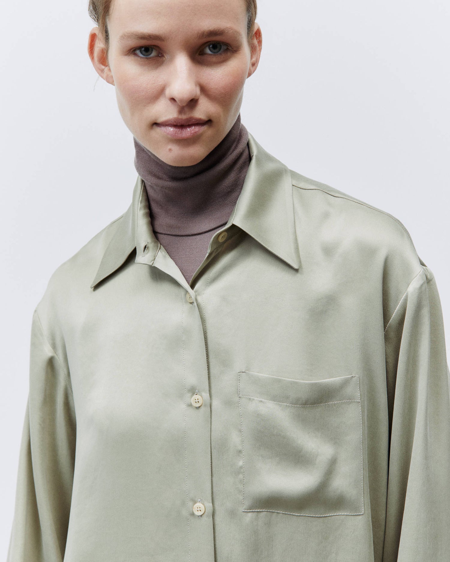 SILK OVERSHIRT