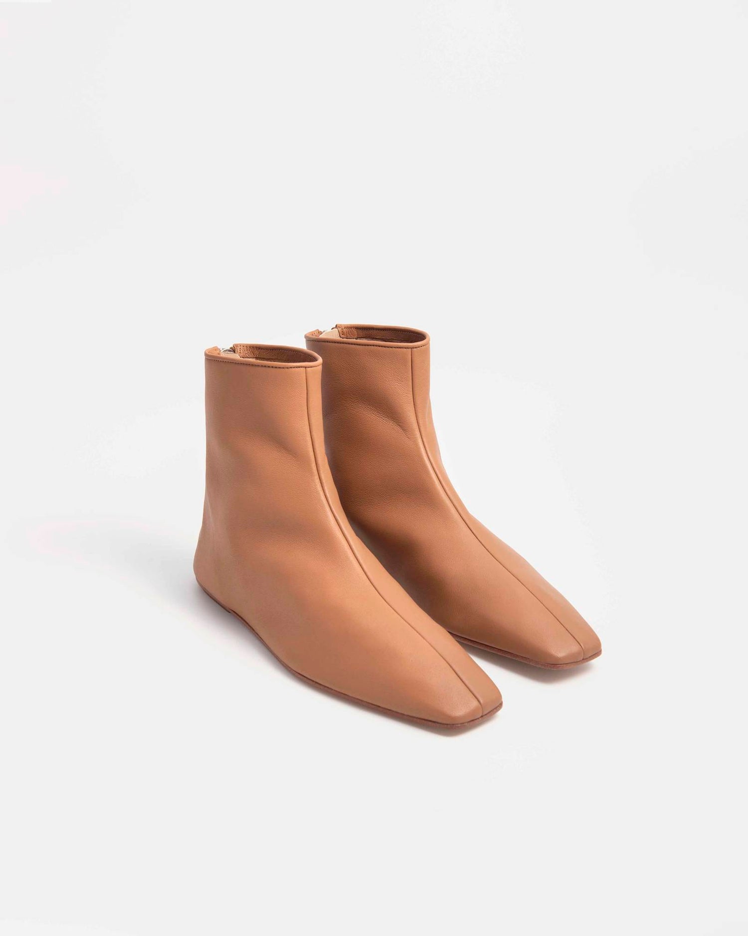 SQUARE TOE ANKLE BOOT