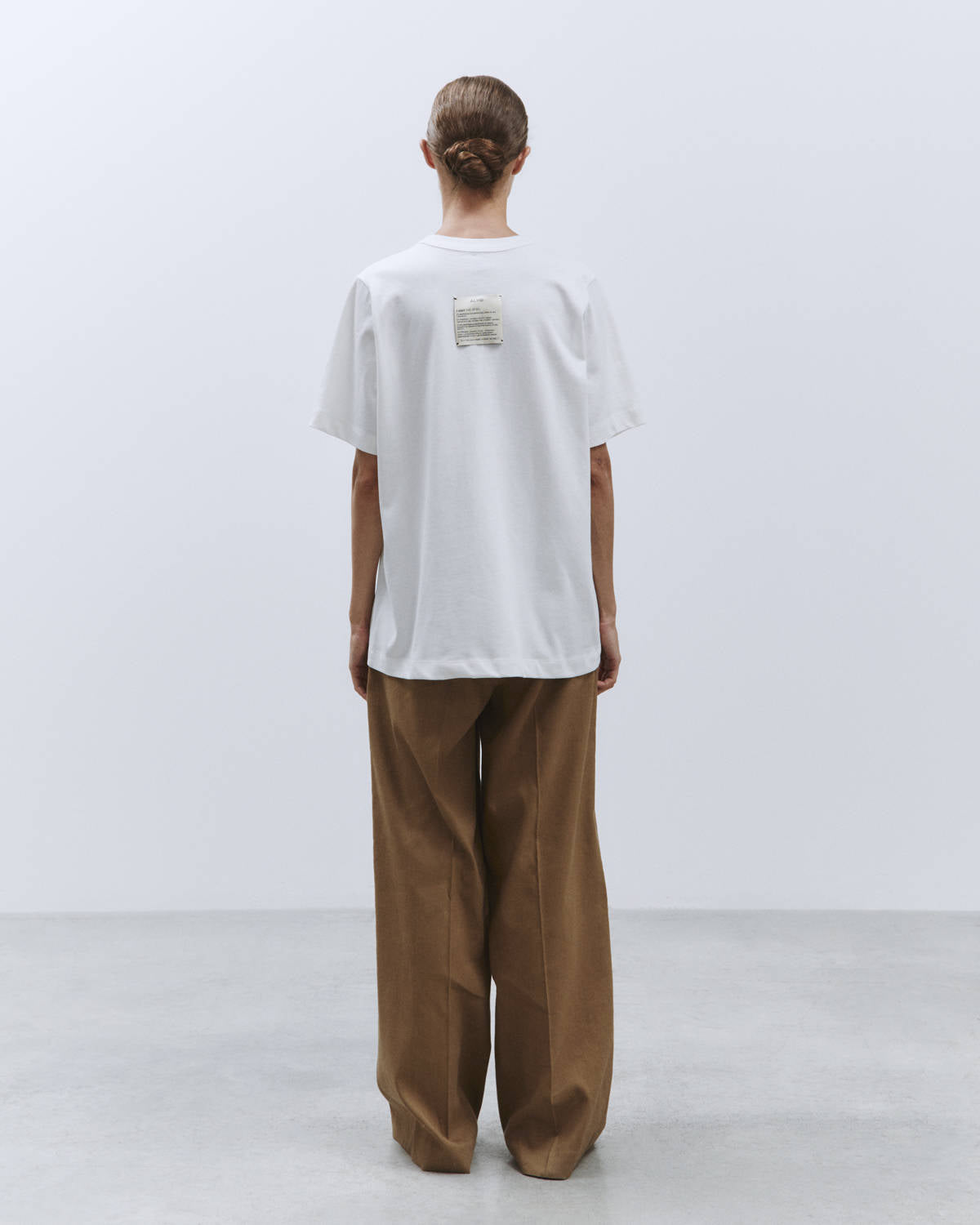 EMBROIDERY T-SHIRT Milk
