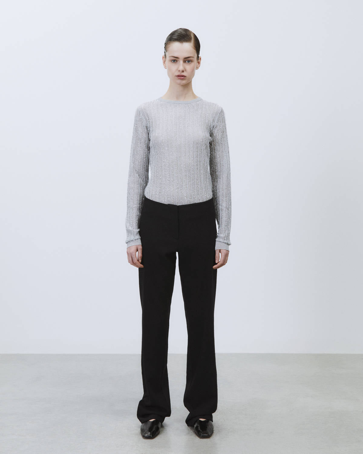 TAILORED WOOL TROUSERS
