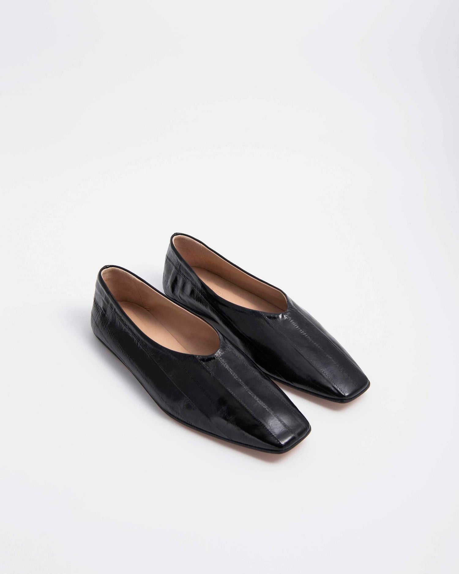 EEL SKIN BALLERINA