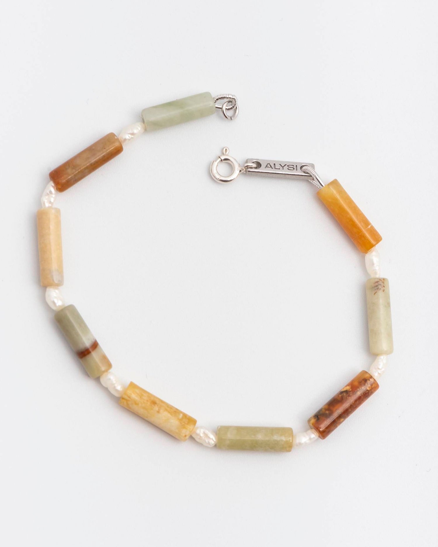 BRACELET WITH COLORED STONES