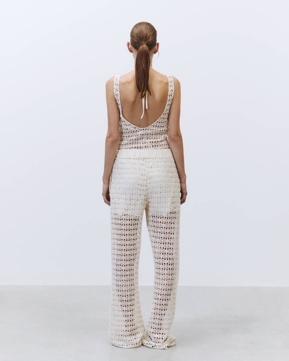 MACRAME MERINGUE PANTS