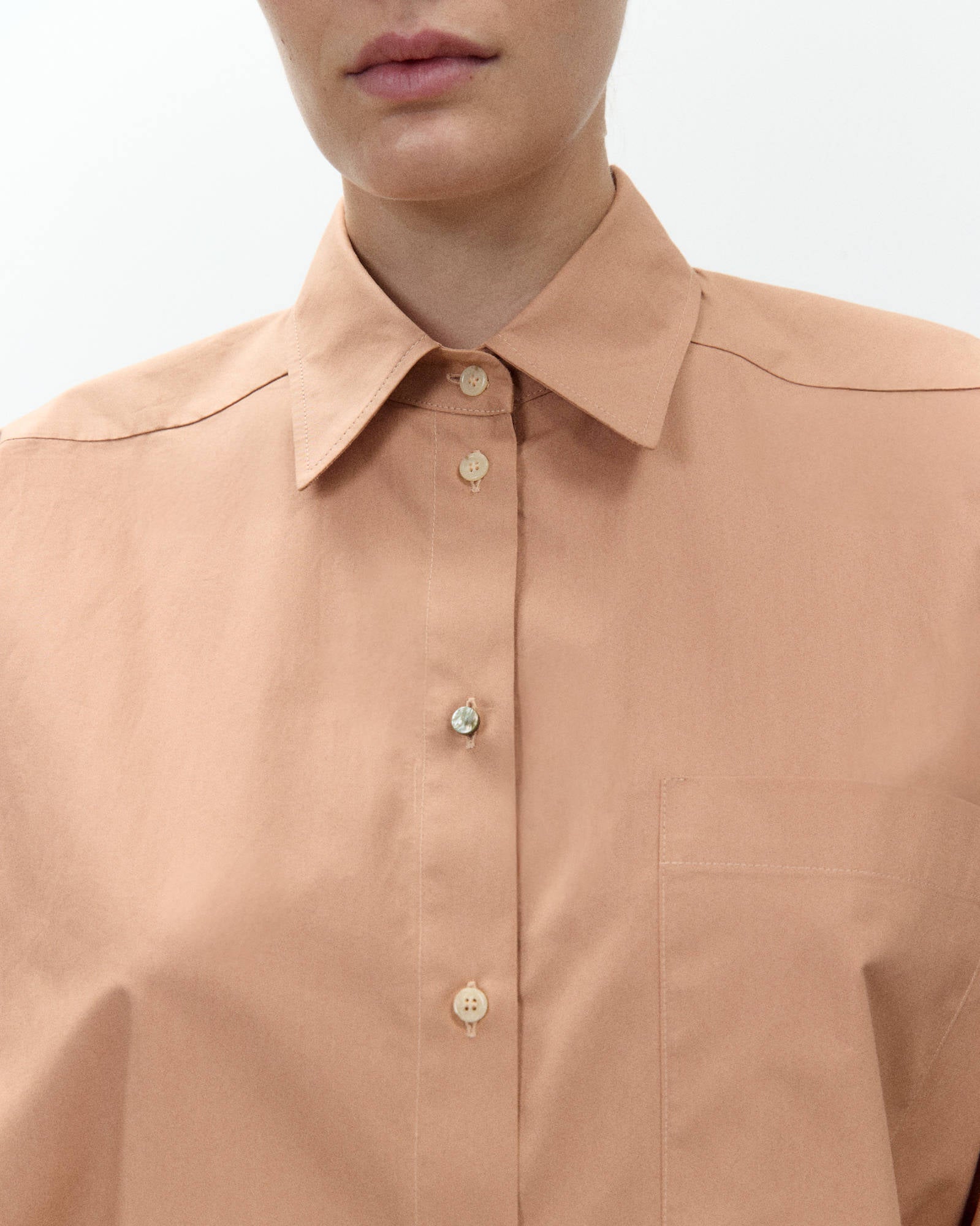 OVERSIZED POPLIN SHIRT