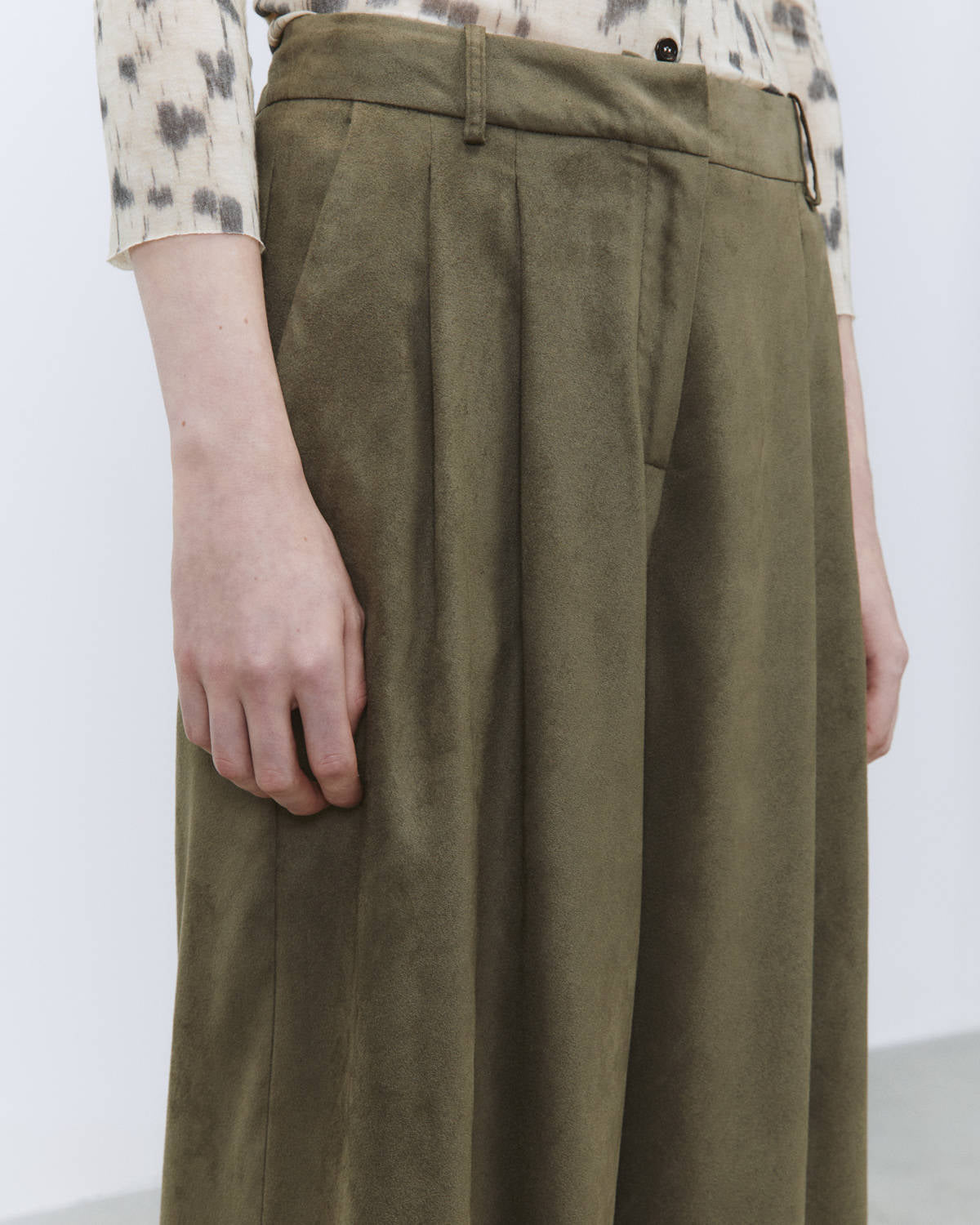 DAINETTO WIDE LEG TROUSERS