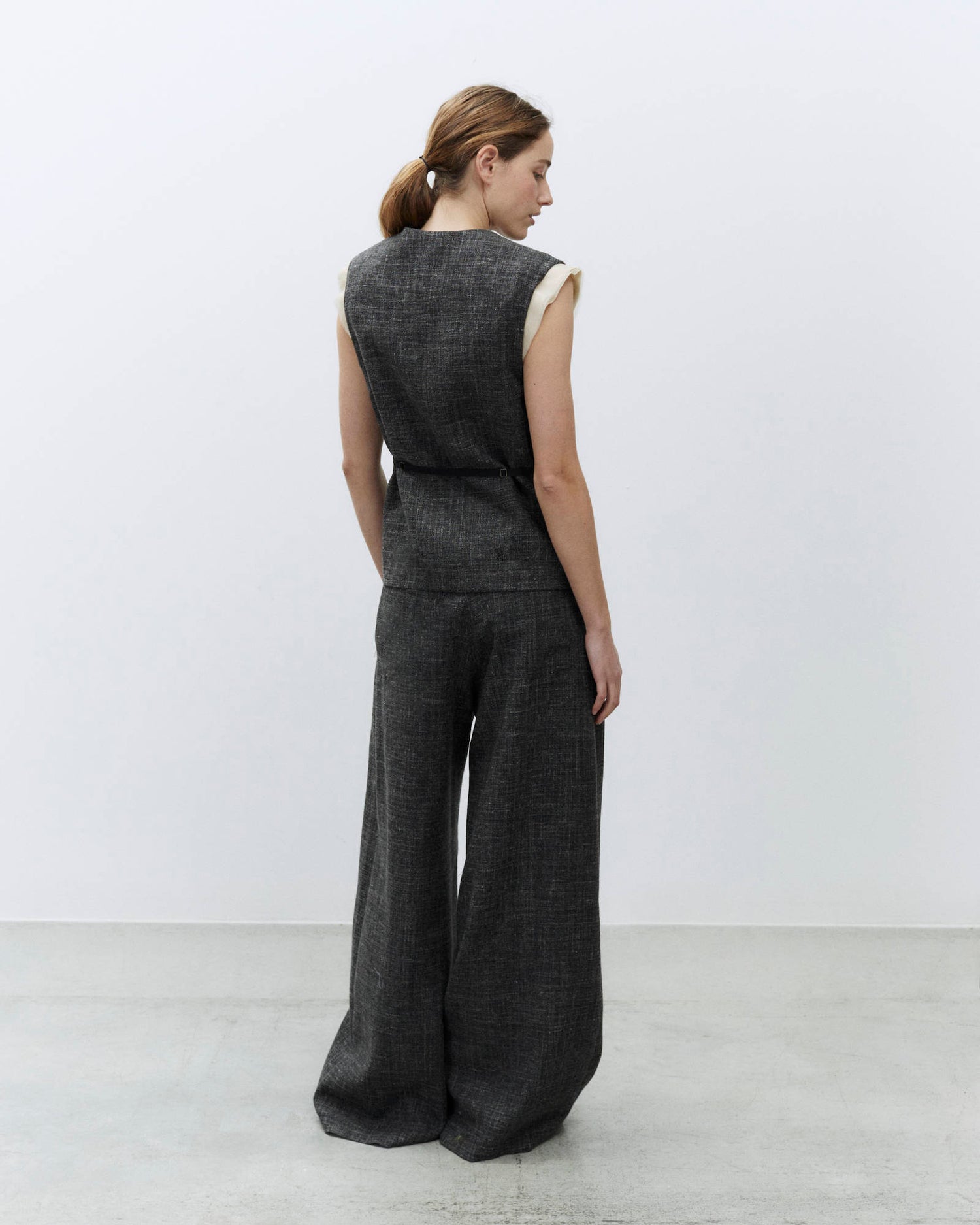 GRANIGLIA WOOL VEST