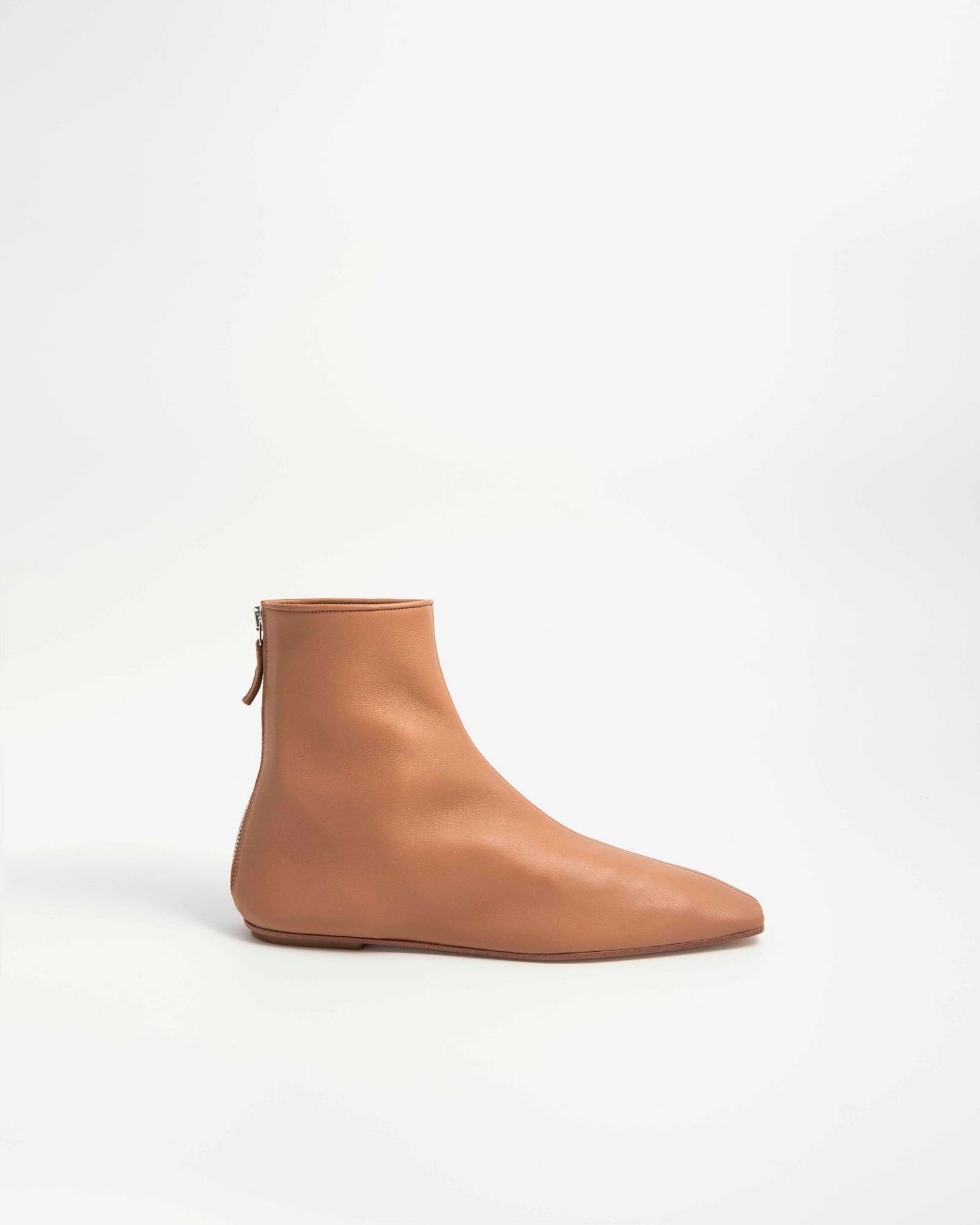 SQUARE TOE ANKLE BOOT