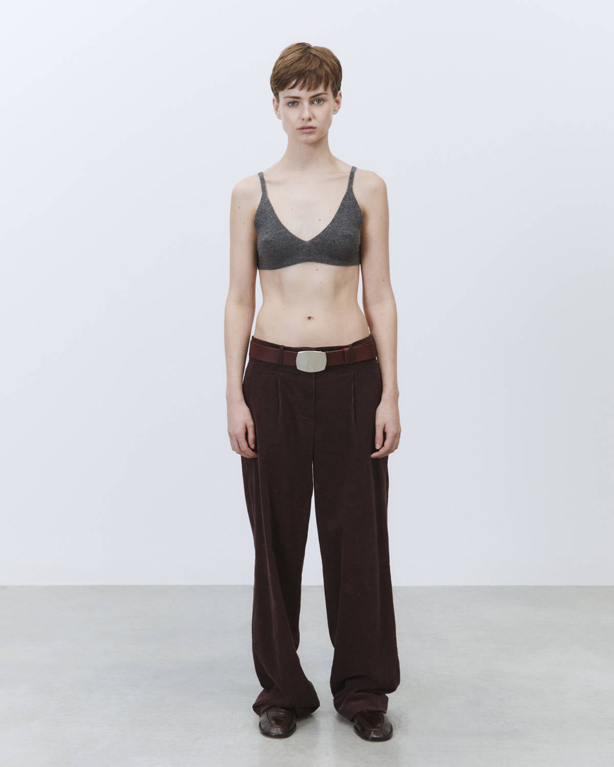 CASHMERE KNIT BRALETTE