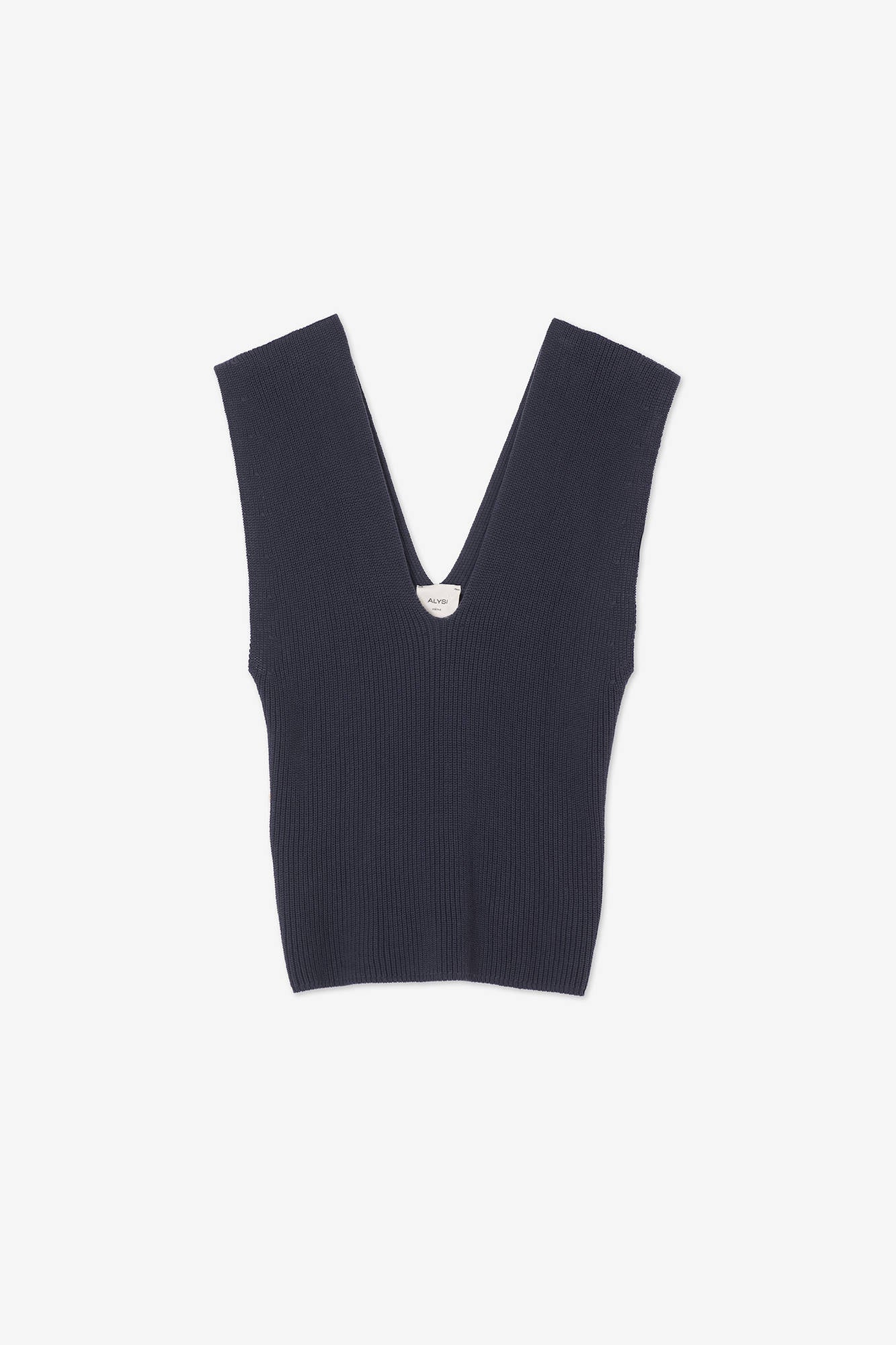 CROSSED TOP IN MESH Smoke