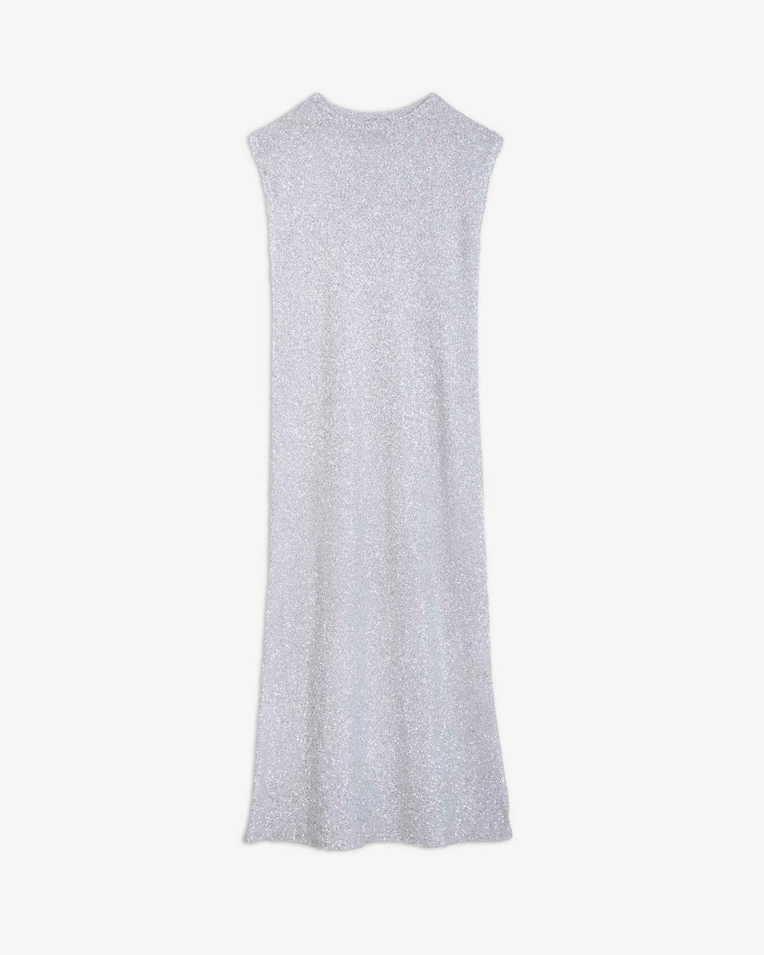 SEQUINED KNIT DRESS