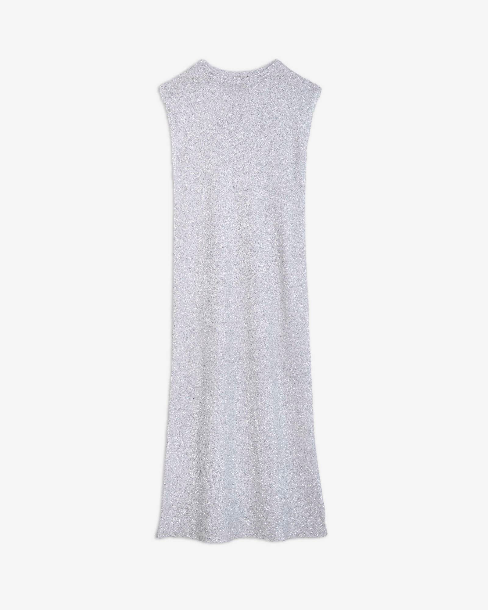SEQUINED KNIT DRESS
