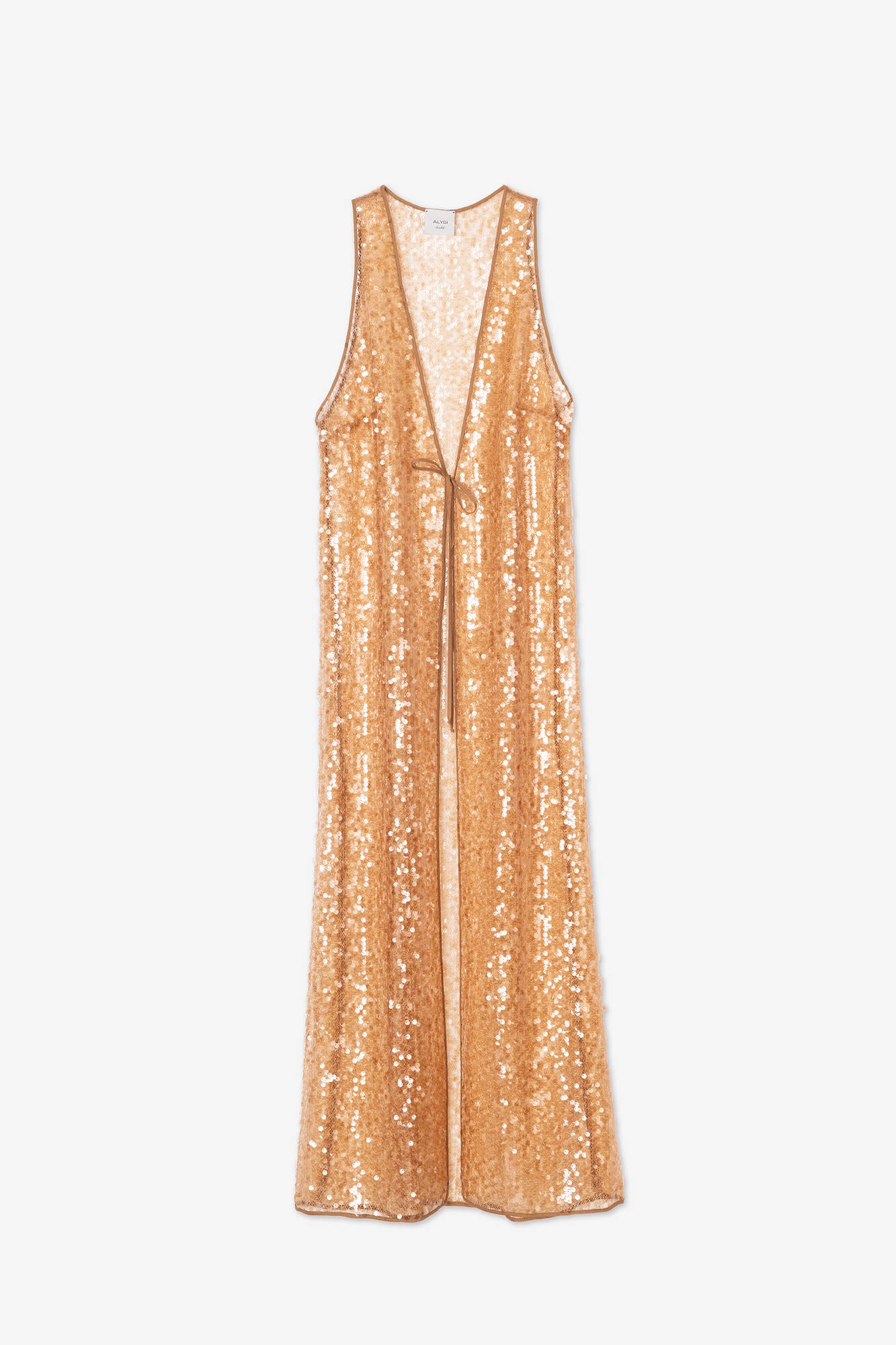 GOLD SEQUIN DUSTER