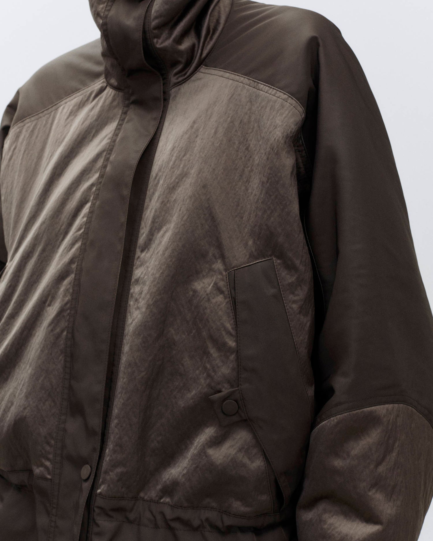 SATIN TECHNO JACKET
