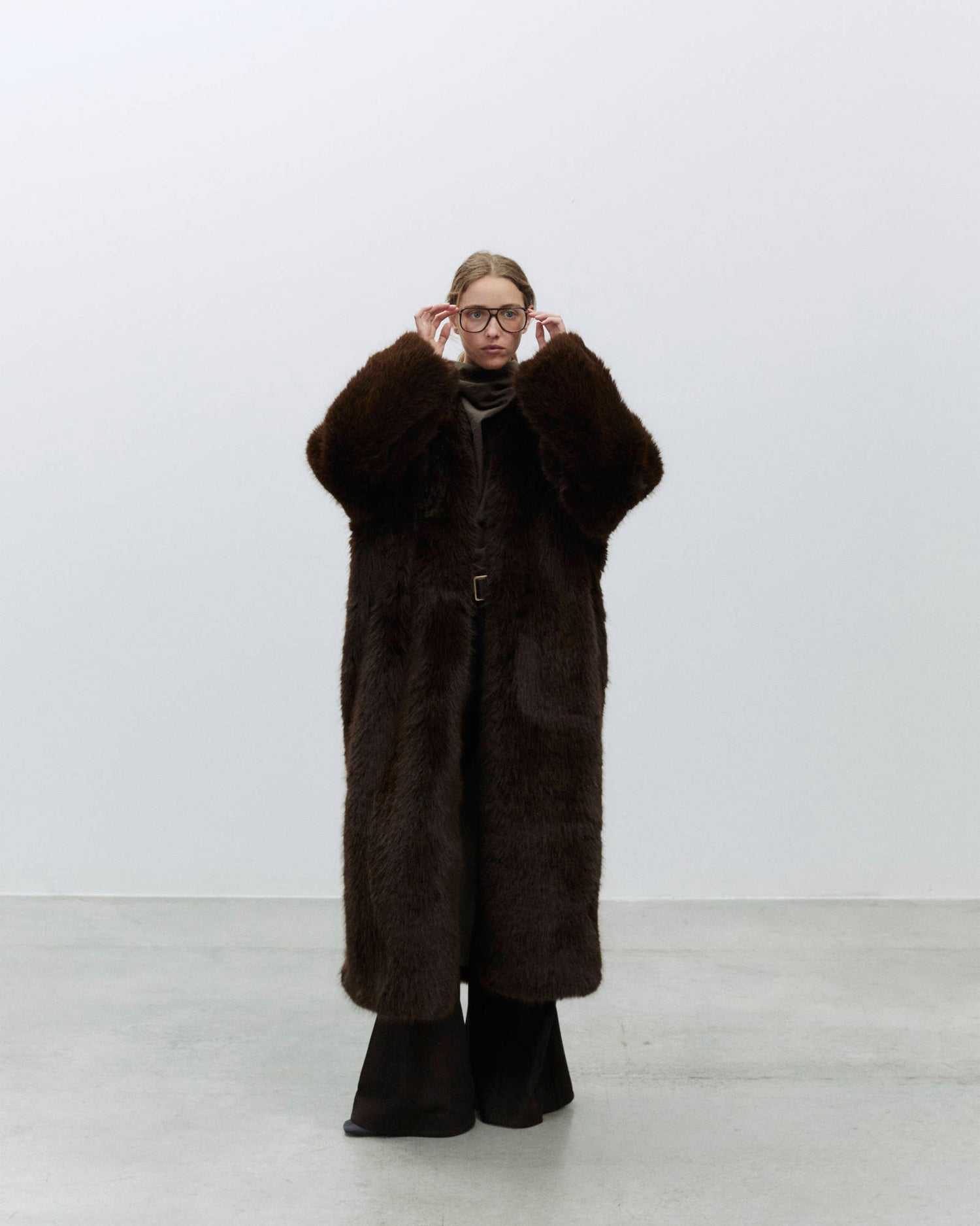 LONG FUR COAT