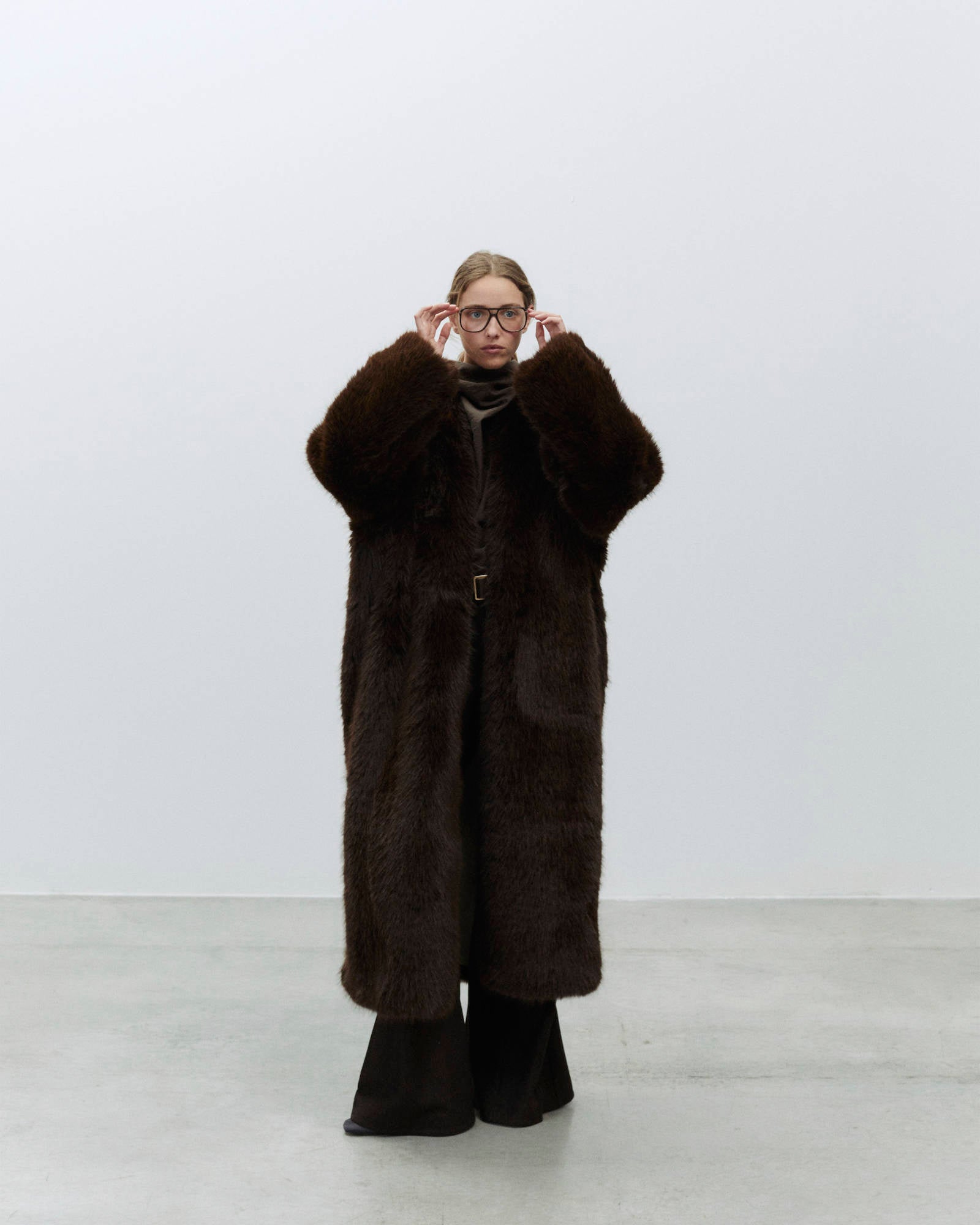 LONG FUR COAT