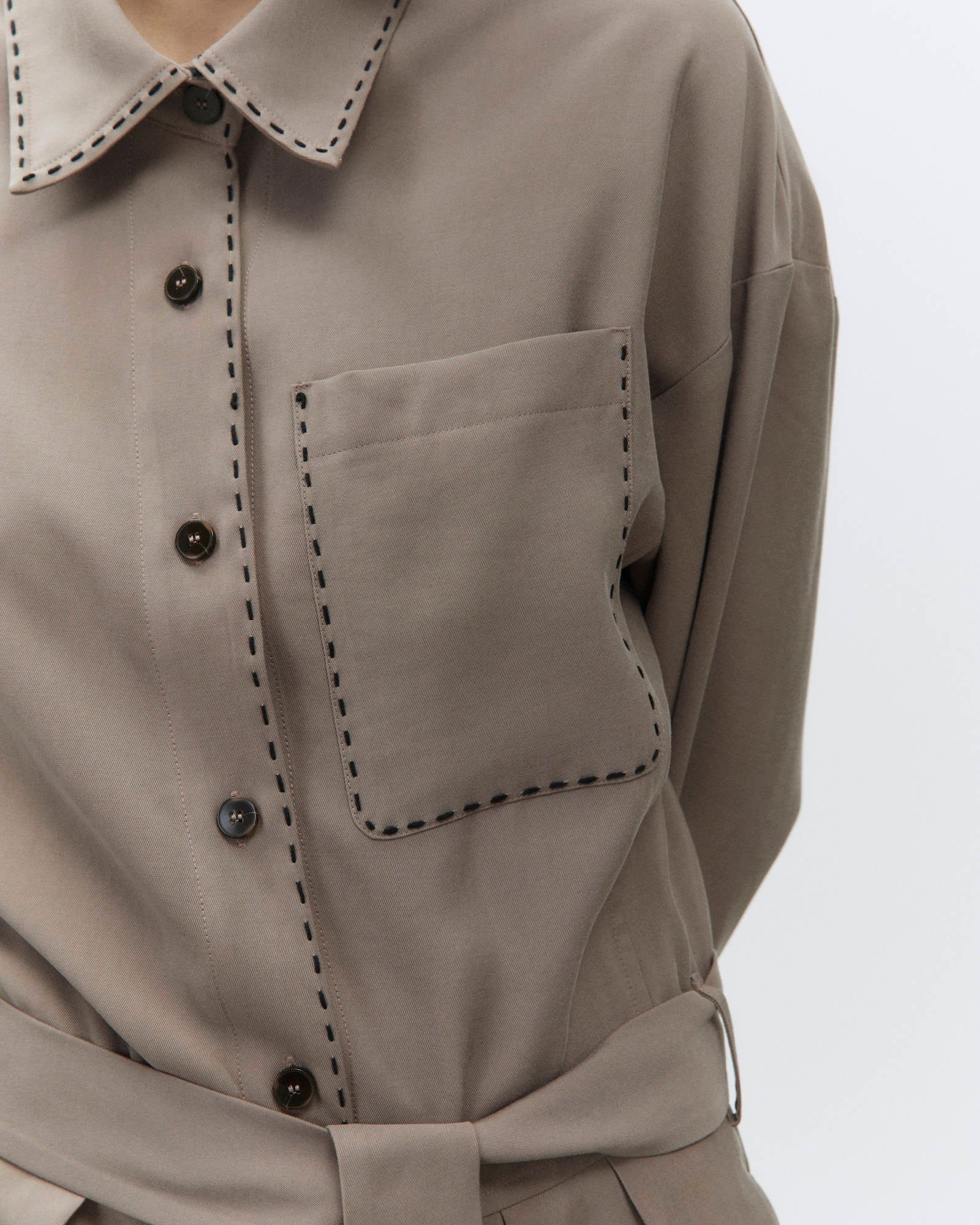 CUPRO EFFECT JUMPSUIT