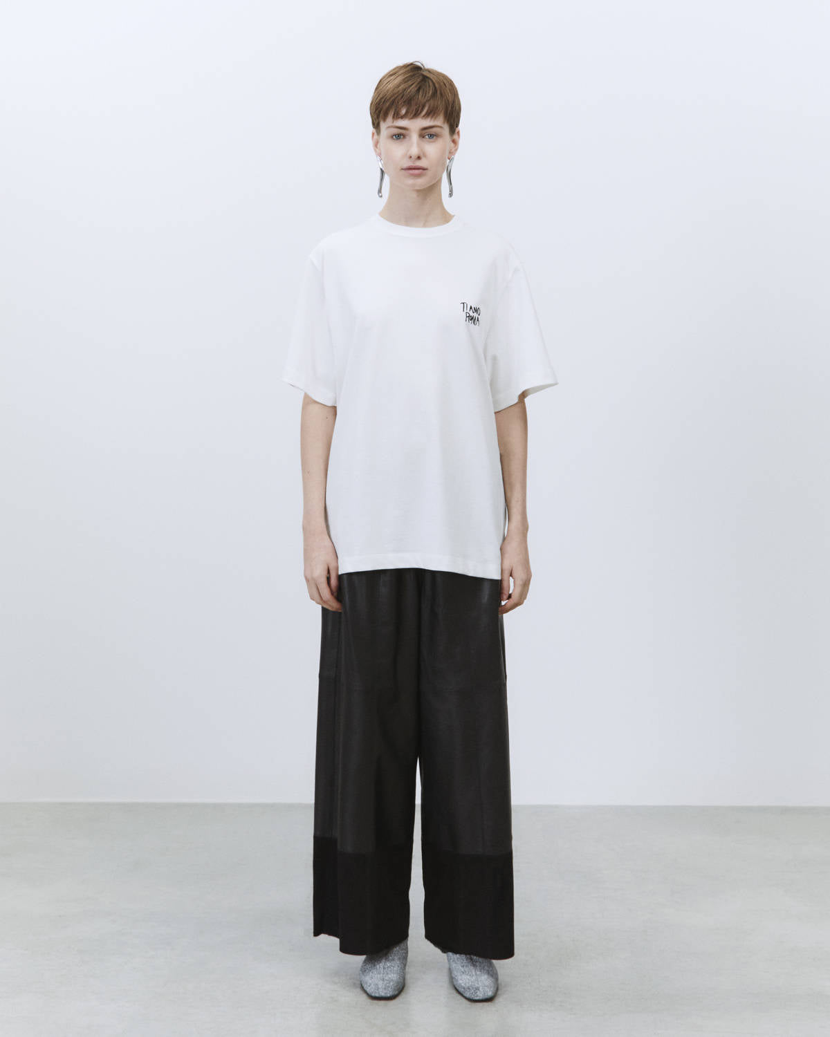 ROME PRINT OVERSIZED T-SHIRT