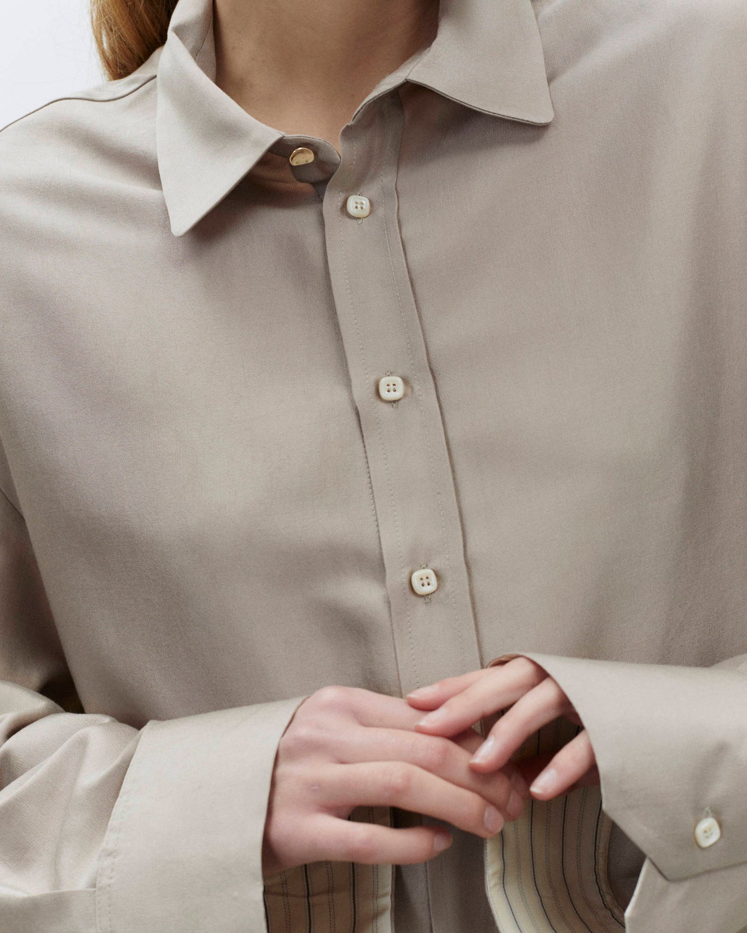 OVERSIZED SILK SHIRT