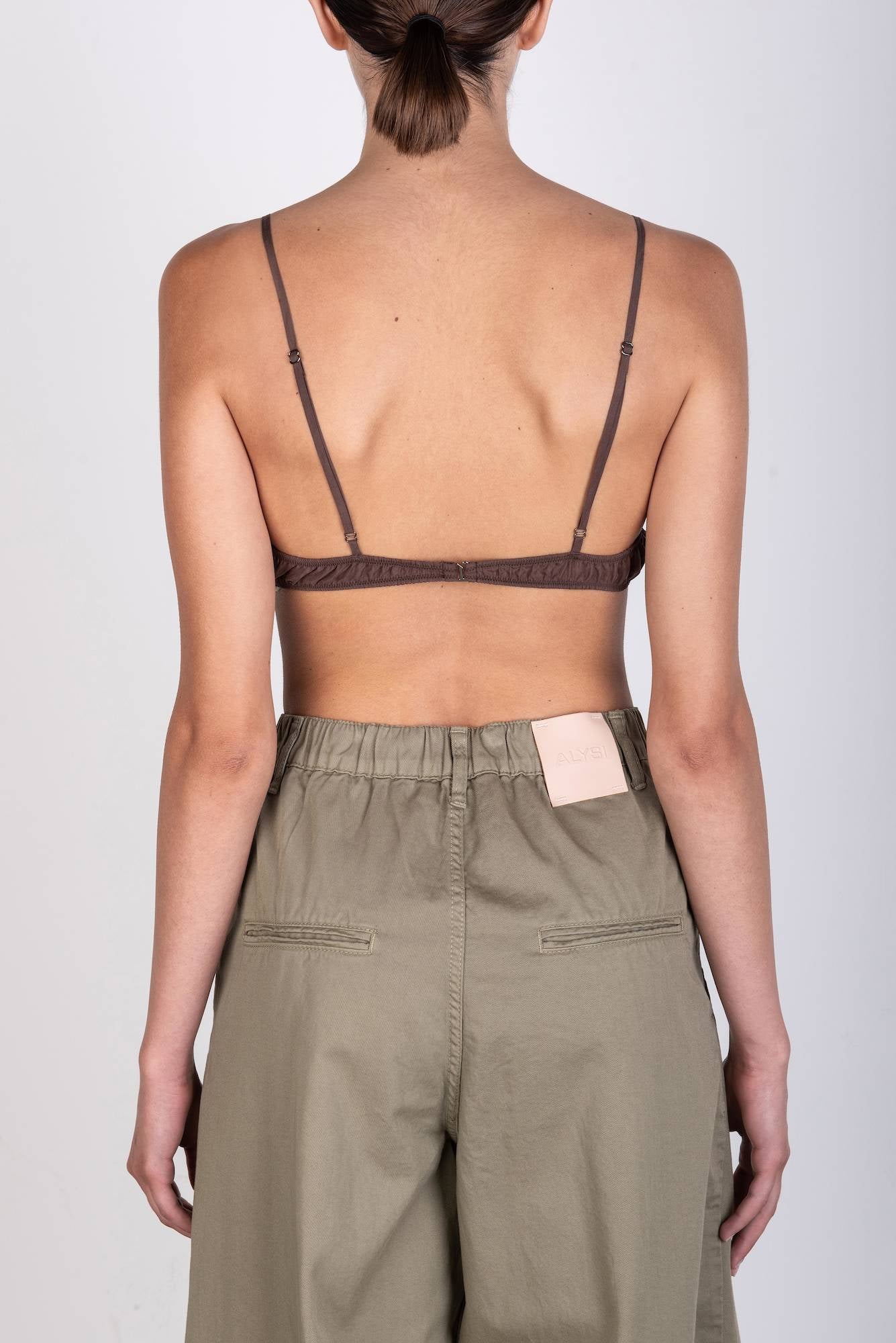 SILK LINGERIE TOP