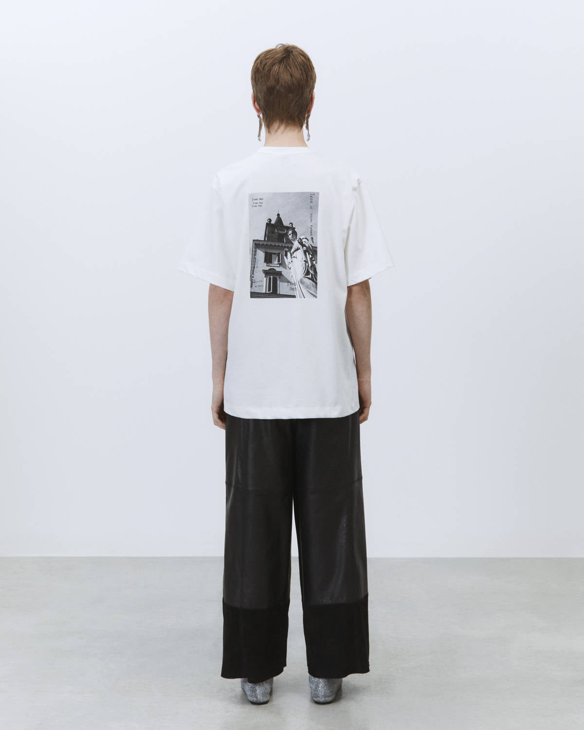 ROME PRINT OVERSIZED T-SHIRT