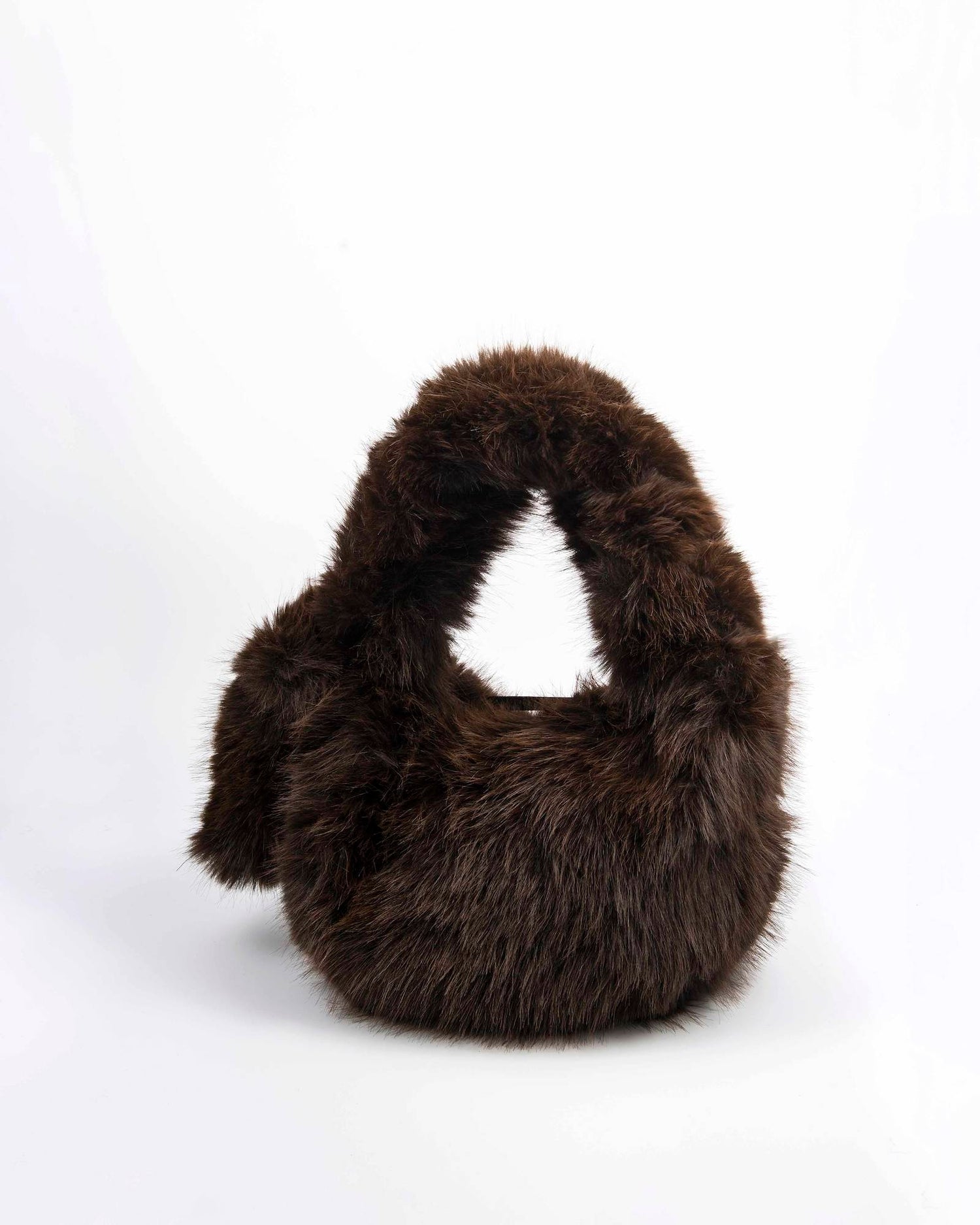 ECO FUR POUCH BAG