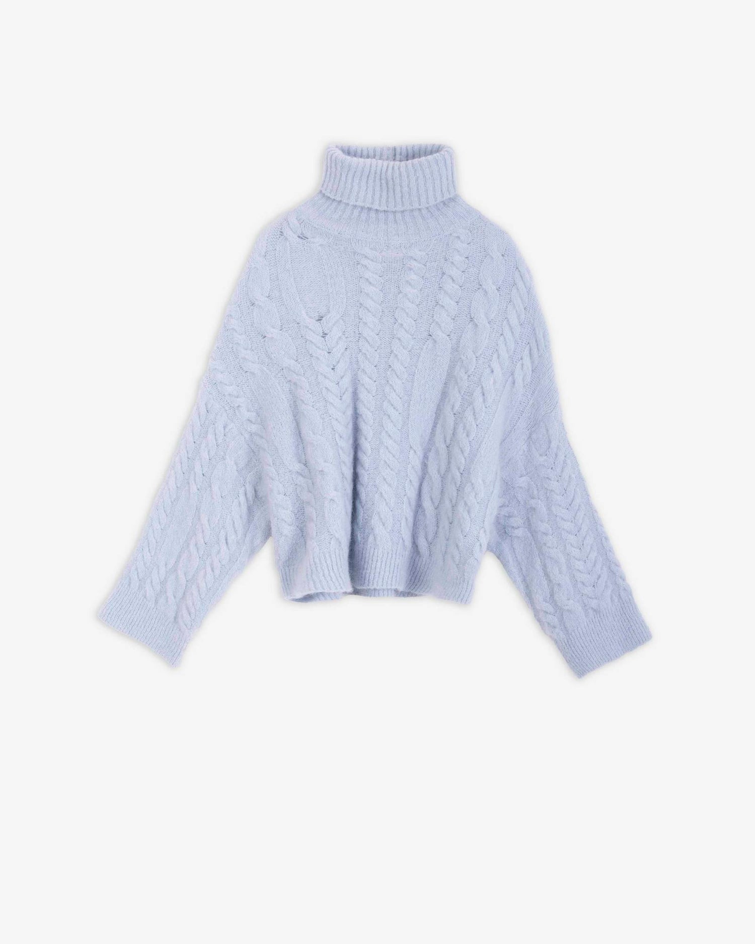 MOHAIR TURTLENECK PULLOVER
