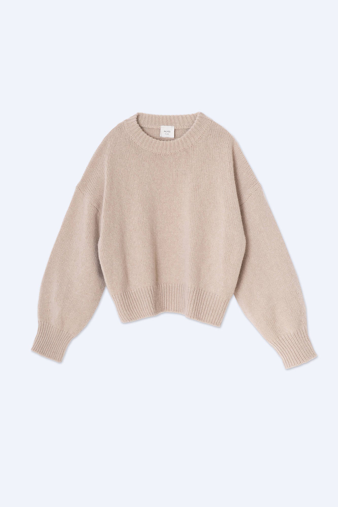 CREW NECK WOOL SWEATER