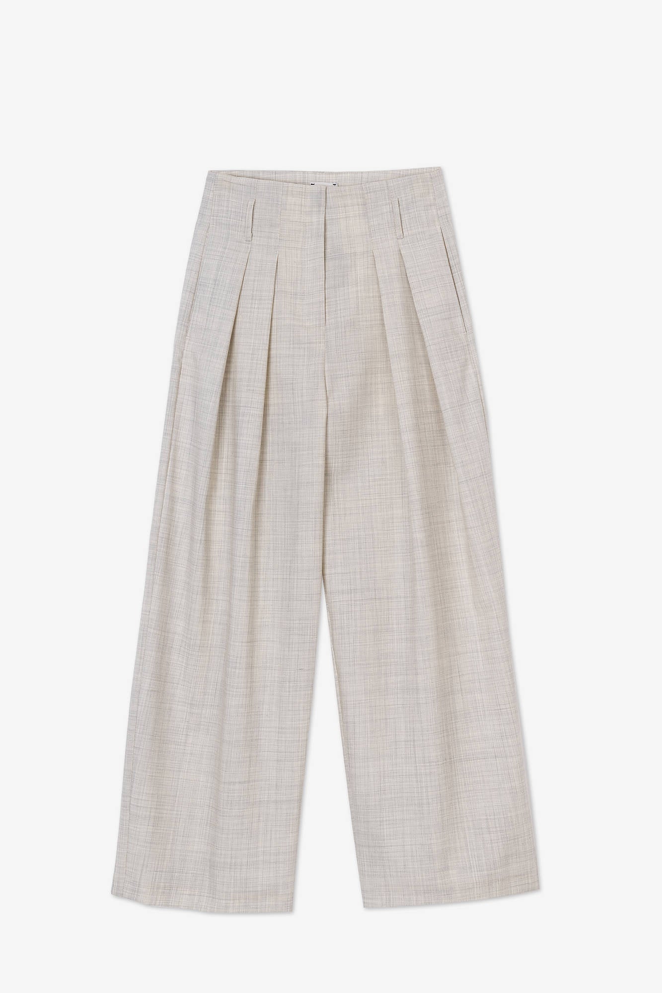 TAILORED VIRGIN WOOL TROUSERS