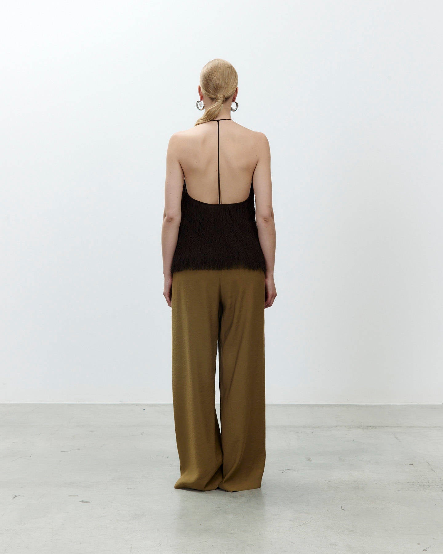 WIDE TROUSERS WITH ELASTIC