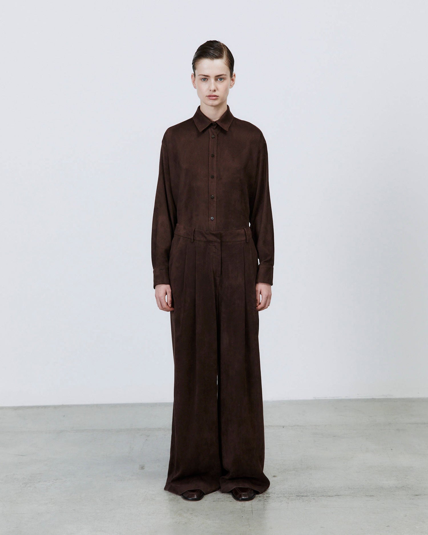 DAINETTO WIDE LEG TROUSERS