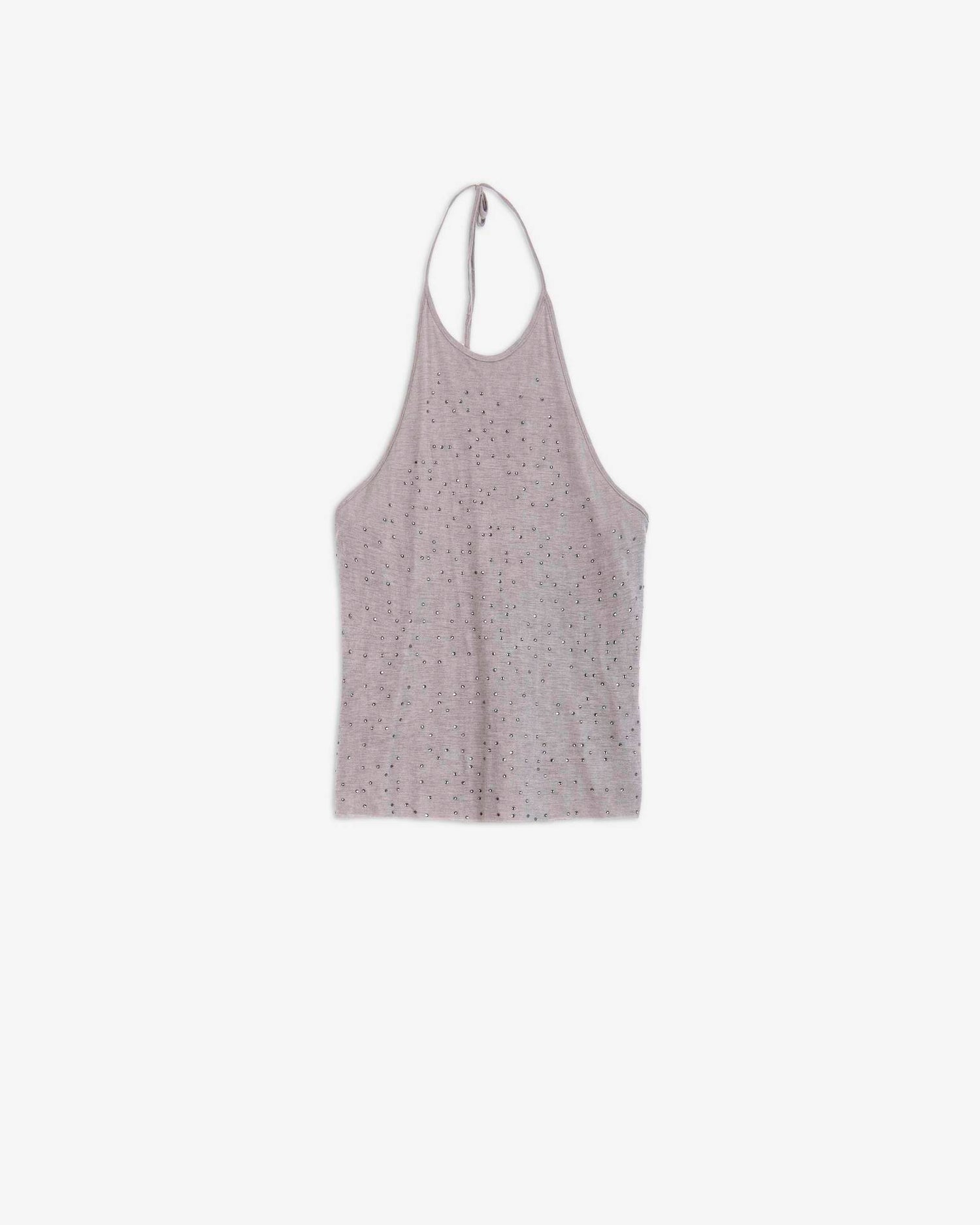 TOP WITH RHINESTONE APPLICATIONS