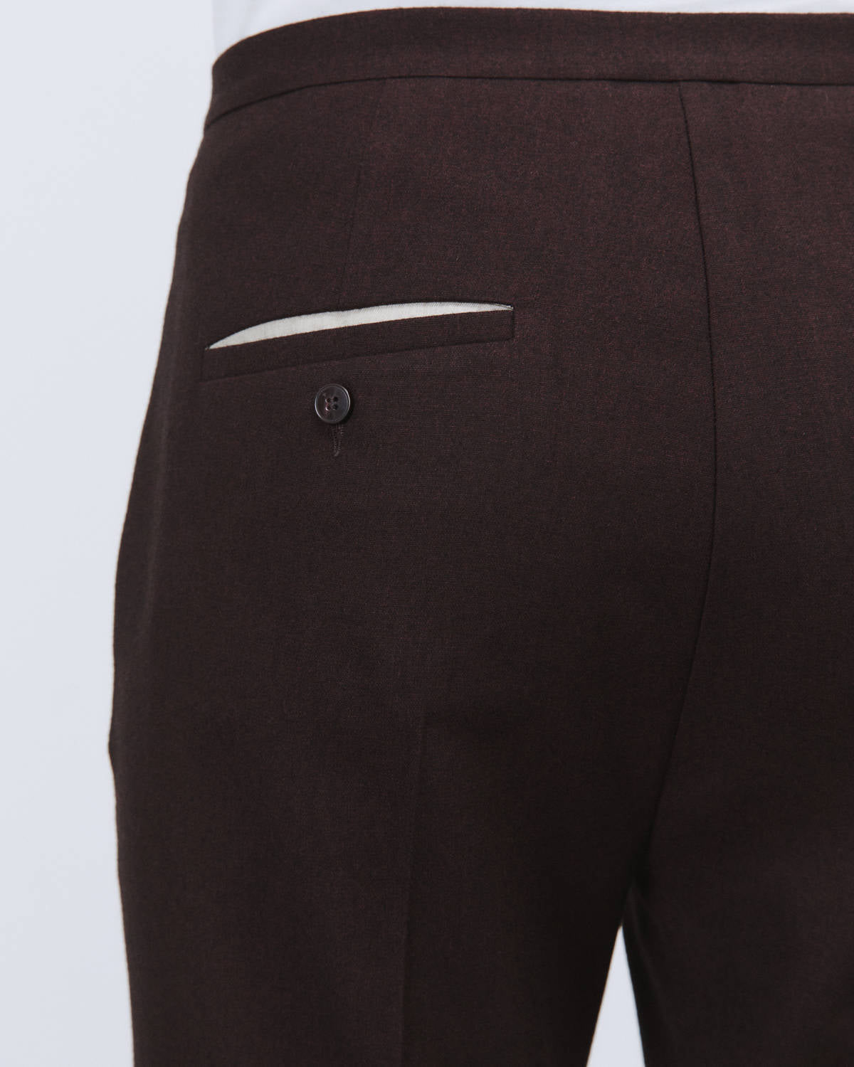 SLIM FLANNEL TROUSERS