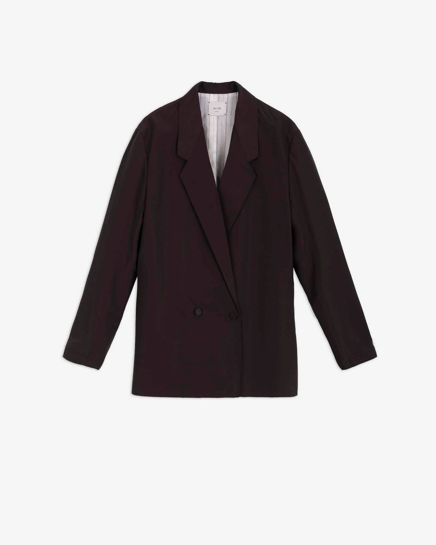 DOUBLE-BREASTED WOOL BLAZER